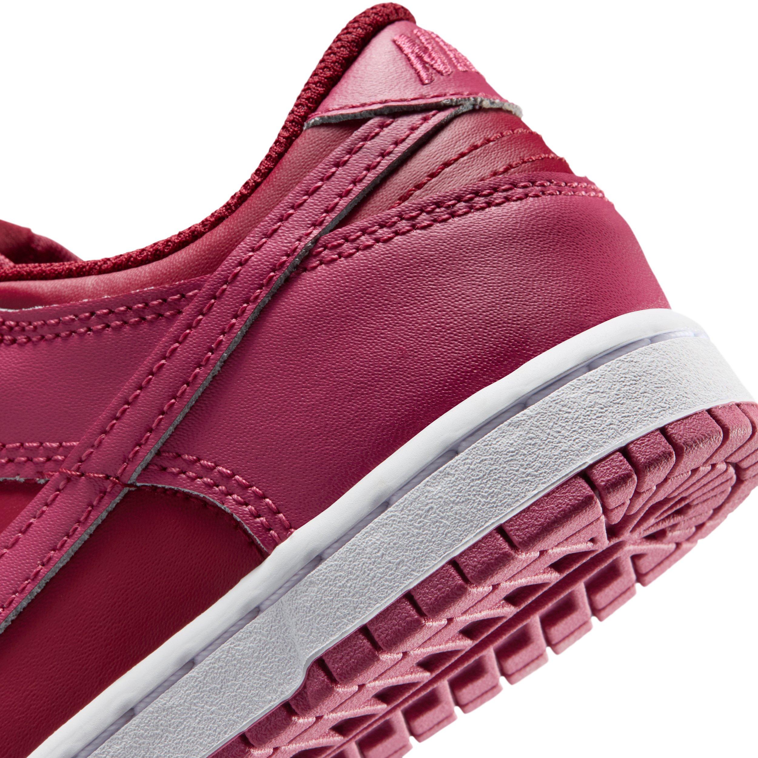 Nike Dunk Low Preschool Girls' "Team Red/Sweet Beet/White/Sweet Beet" Shoe