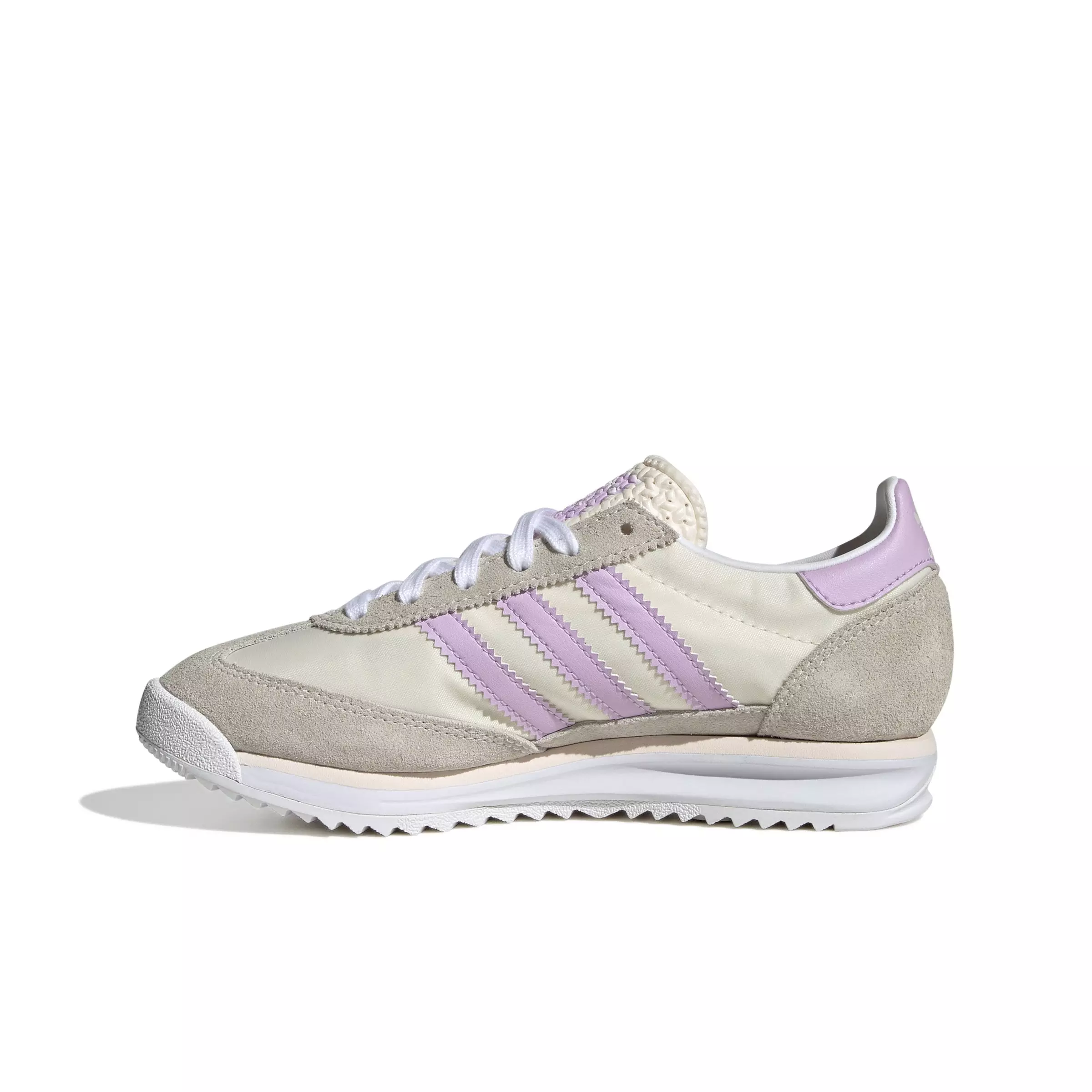 adidas Originals SL 72 RS "Chalk White/Bliss Lilac/Wonder Quartz" Grade School Girls' Shoe - CHALK/LILAC/QUARTZ