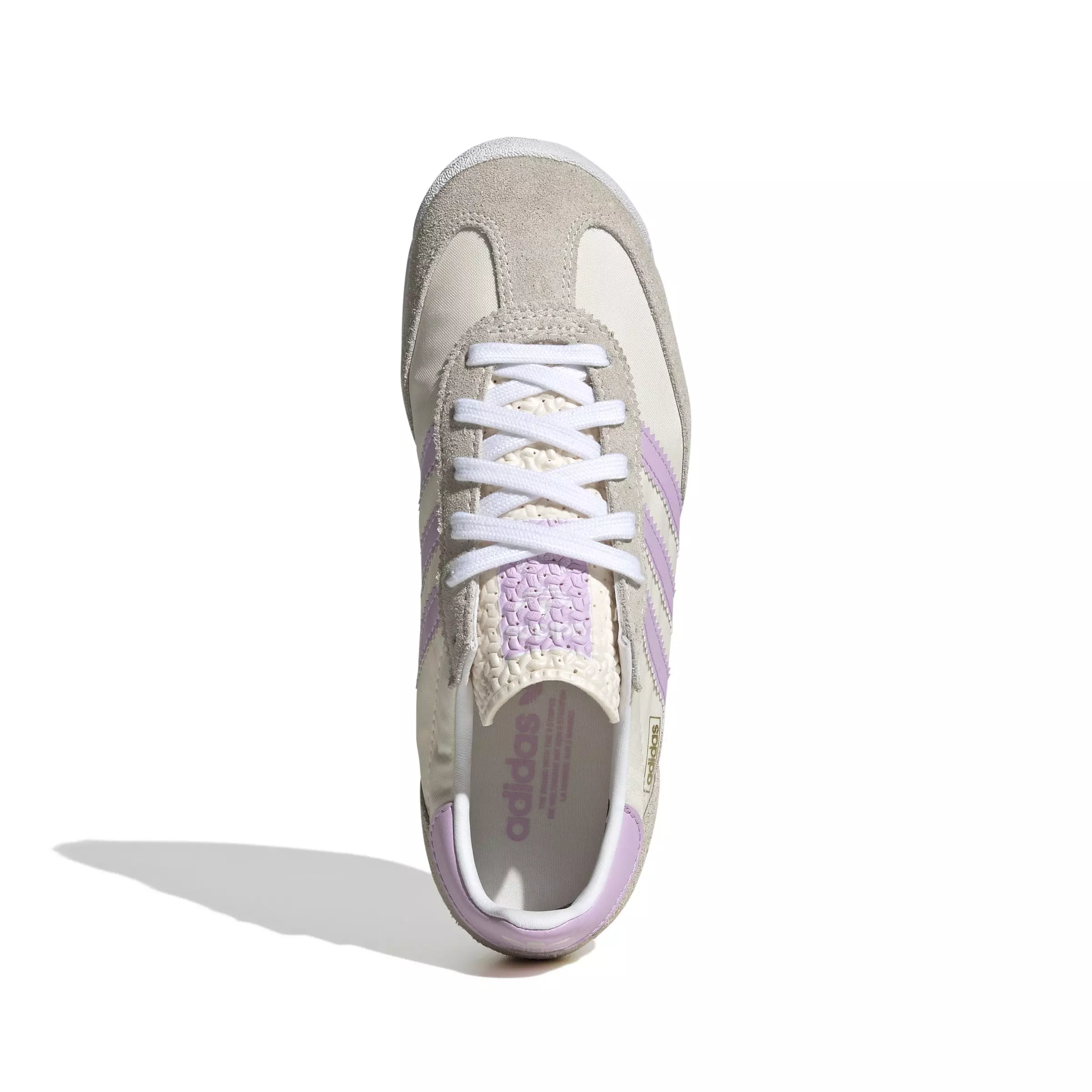 adidas Originals SL 72 RS "Chalk White/Bliss Lilac/Wonder Quartz" Grade School Girls' Shoe - CHALK/LILAC/QUARTZ