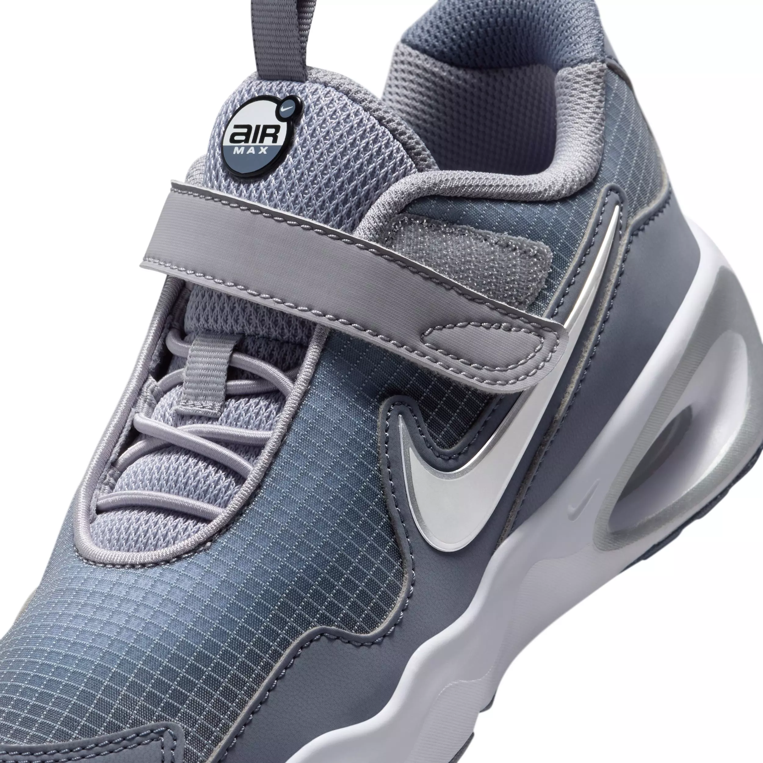 Nike Air Max Nova "Cement Grey/Light Carbon/Ghost/Metallic Silver" Preschool Boys' Shoe - GREY/LT CARBON/GHOST/SILVER