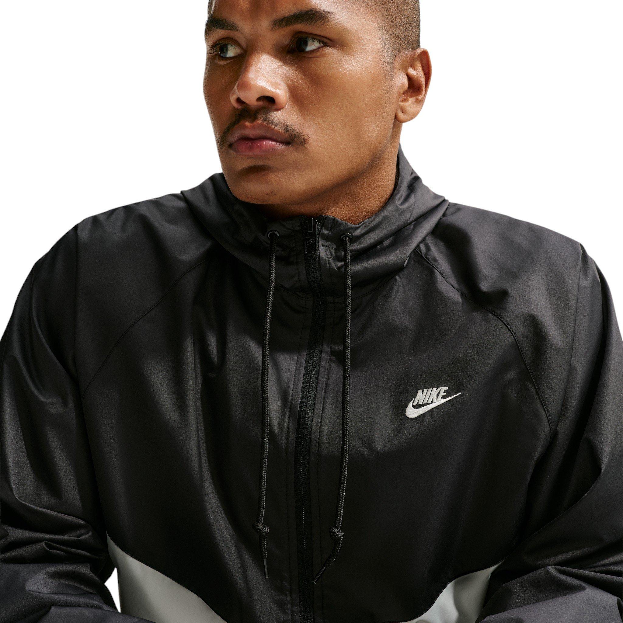 Nike Men's Windrunner Lined Jacket - BLACK Thumbnail View 3