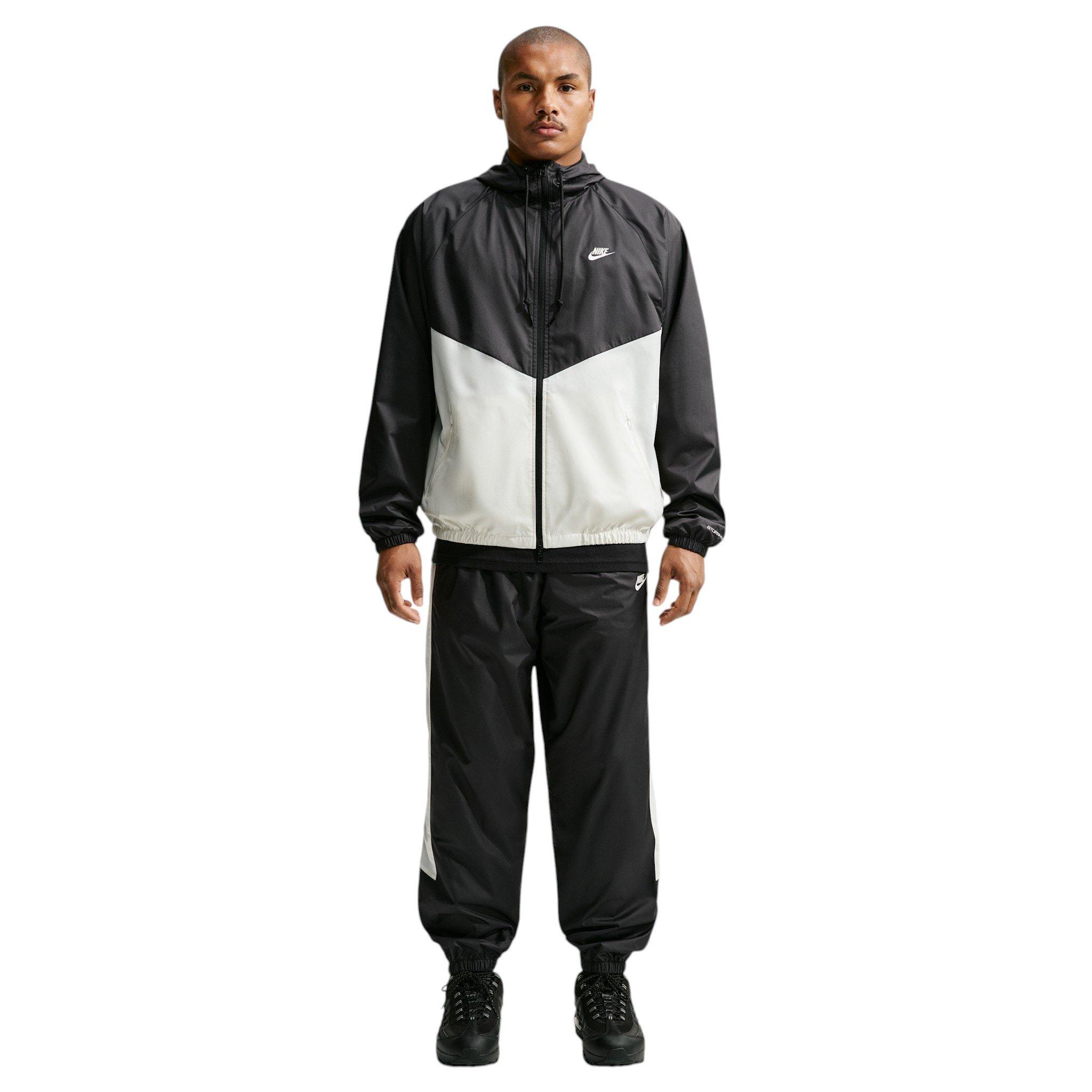 Nike Men's Windrunner Lined Jacket - BLACK Thumbnail View 4