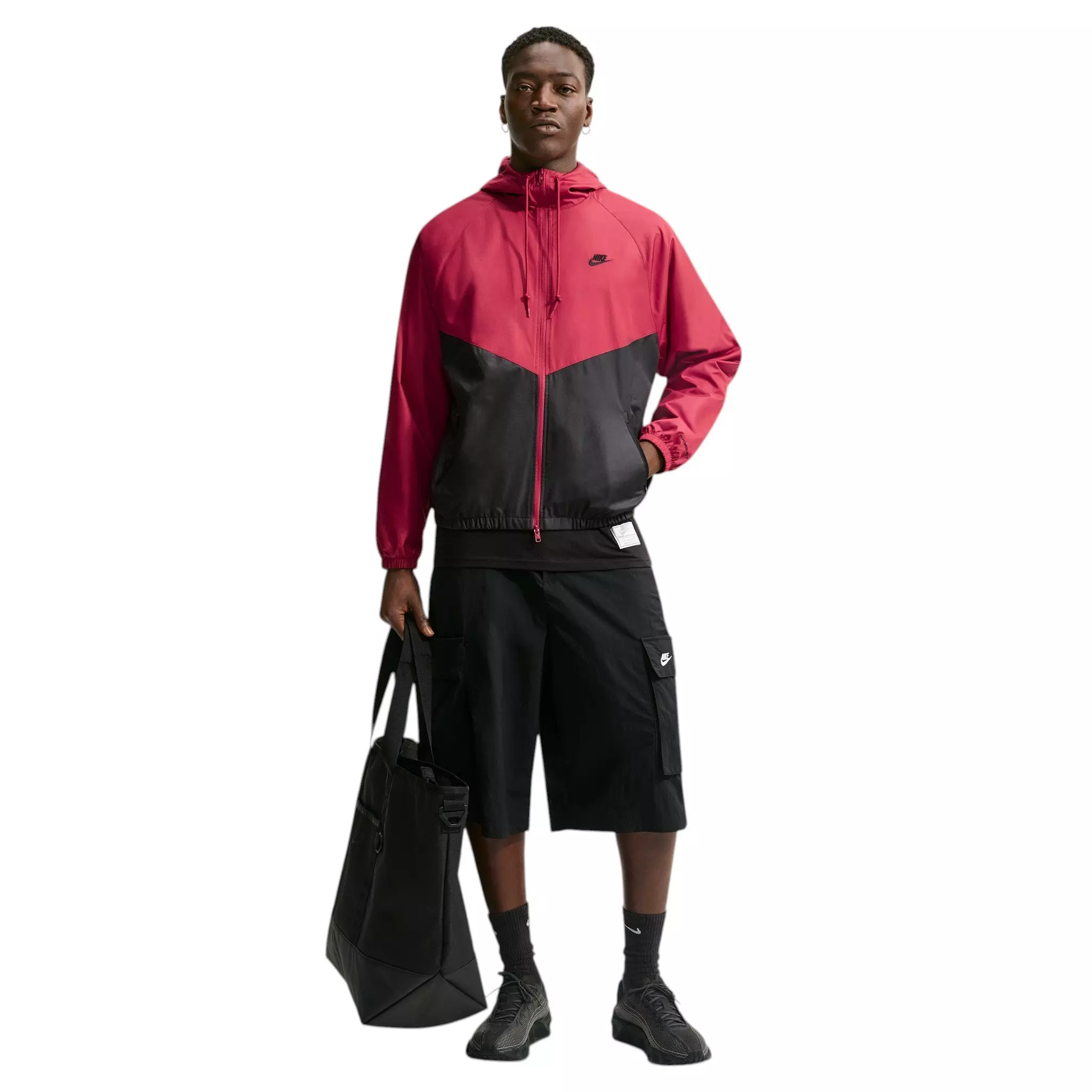 Nike Men's Windrunner Lined Jacket - RED