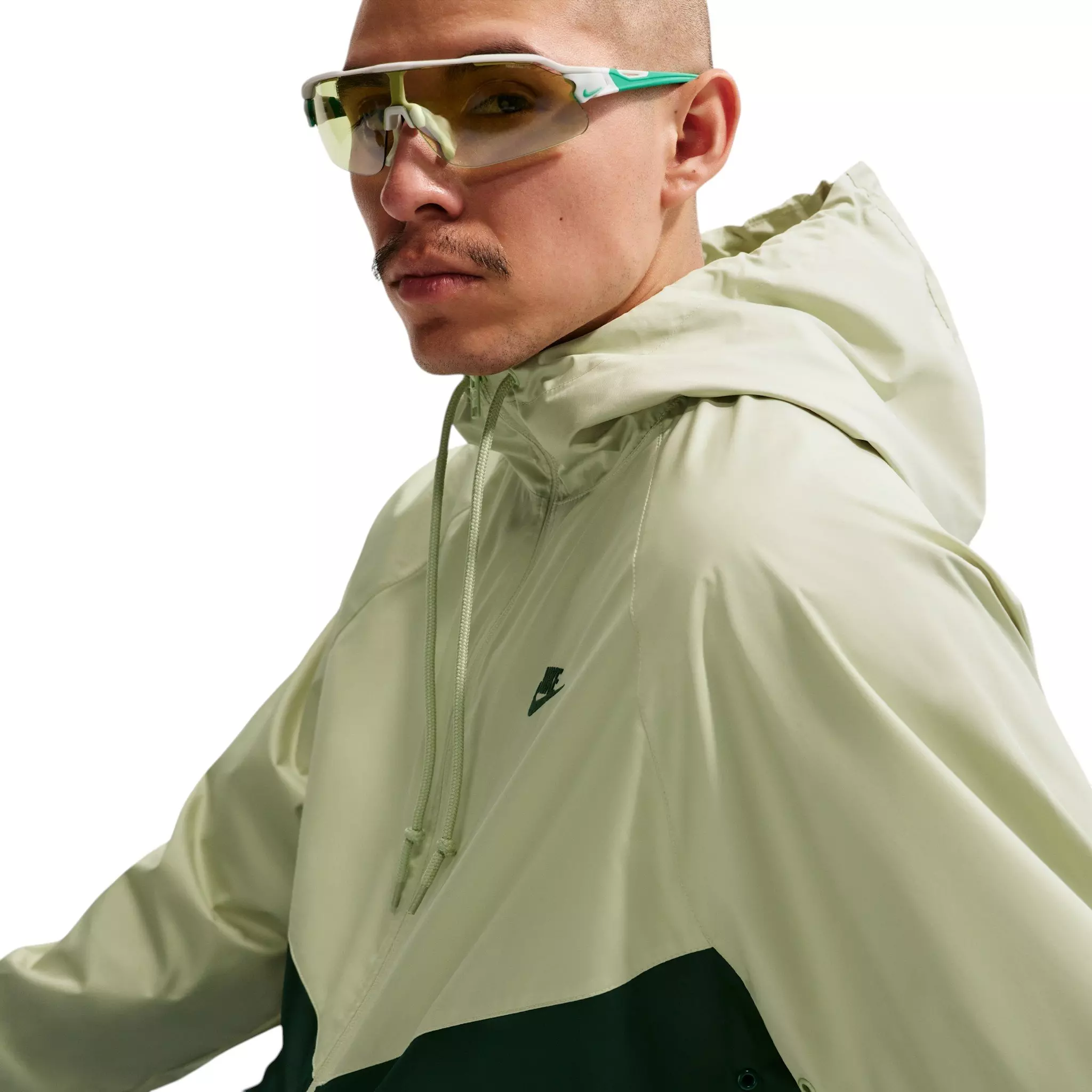 Nike Men's Windrunner Lined Jacket - GREEN