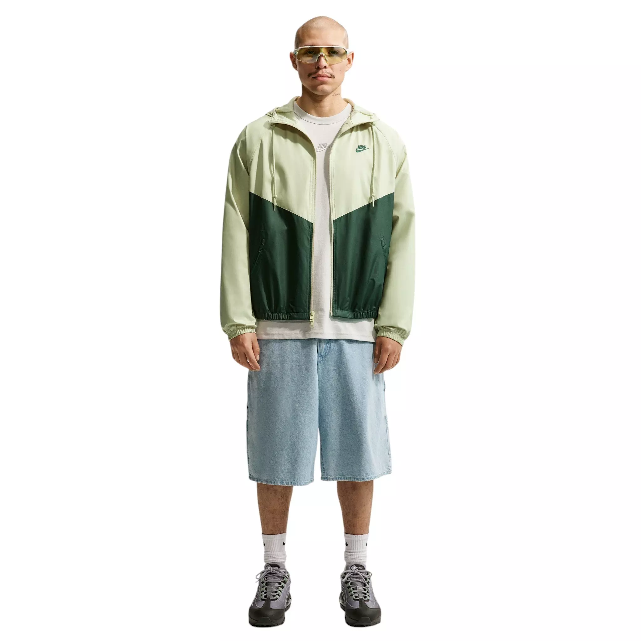 Nike Men's Windrunner Lined Jacket - GREEN