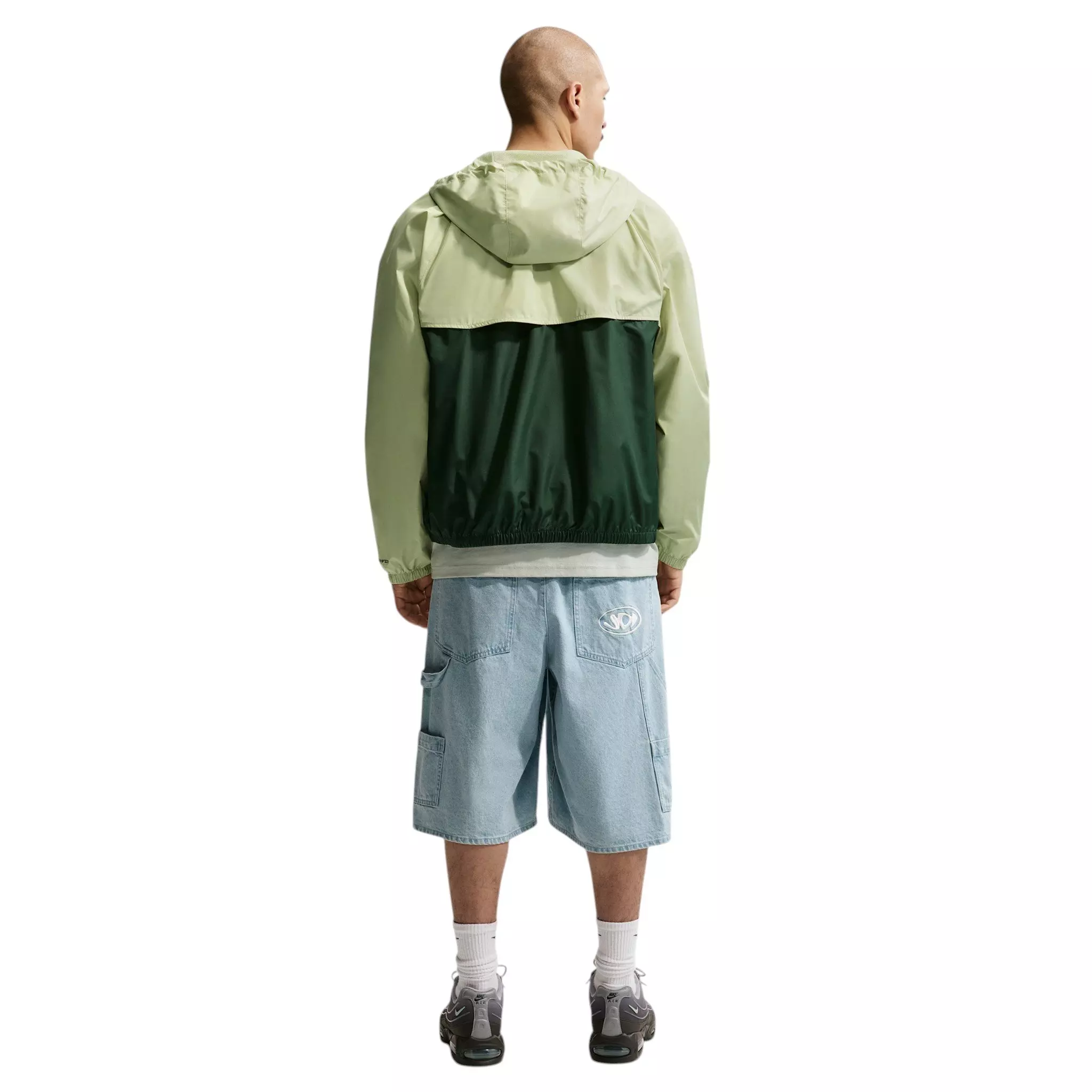 Nike Men's Windrunner Lined Jacket - GREEN