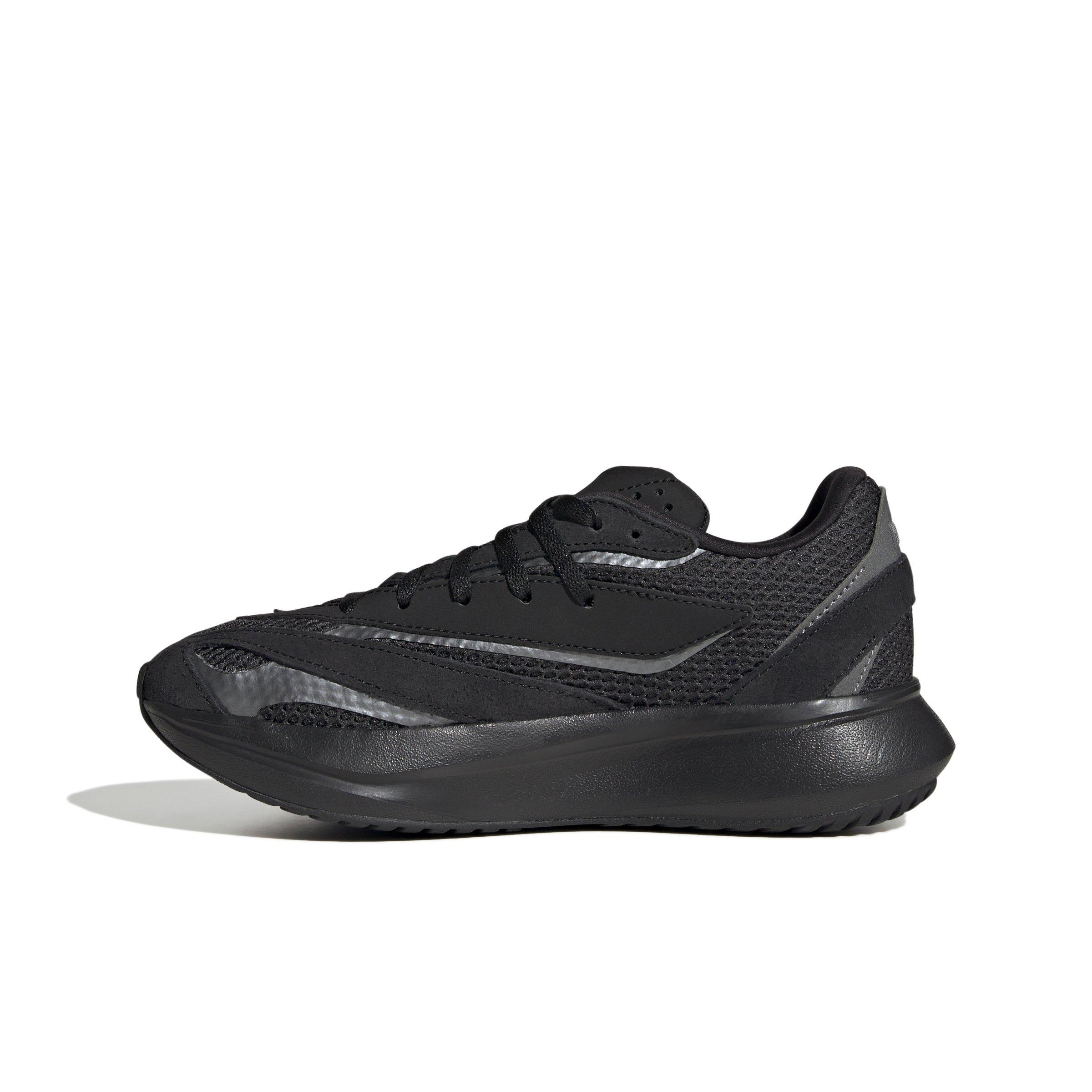 adidas Lightblaze Grade School Boys' "Core Black/Core Black/Iron Metallic" Shoe