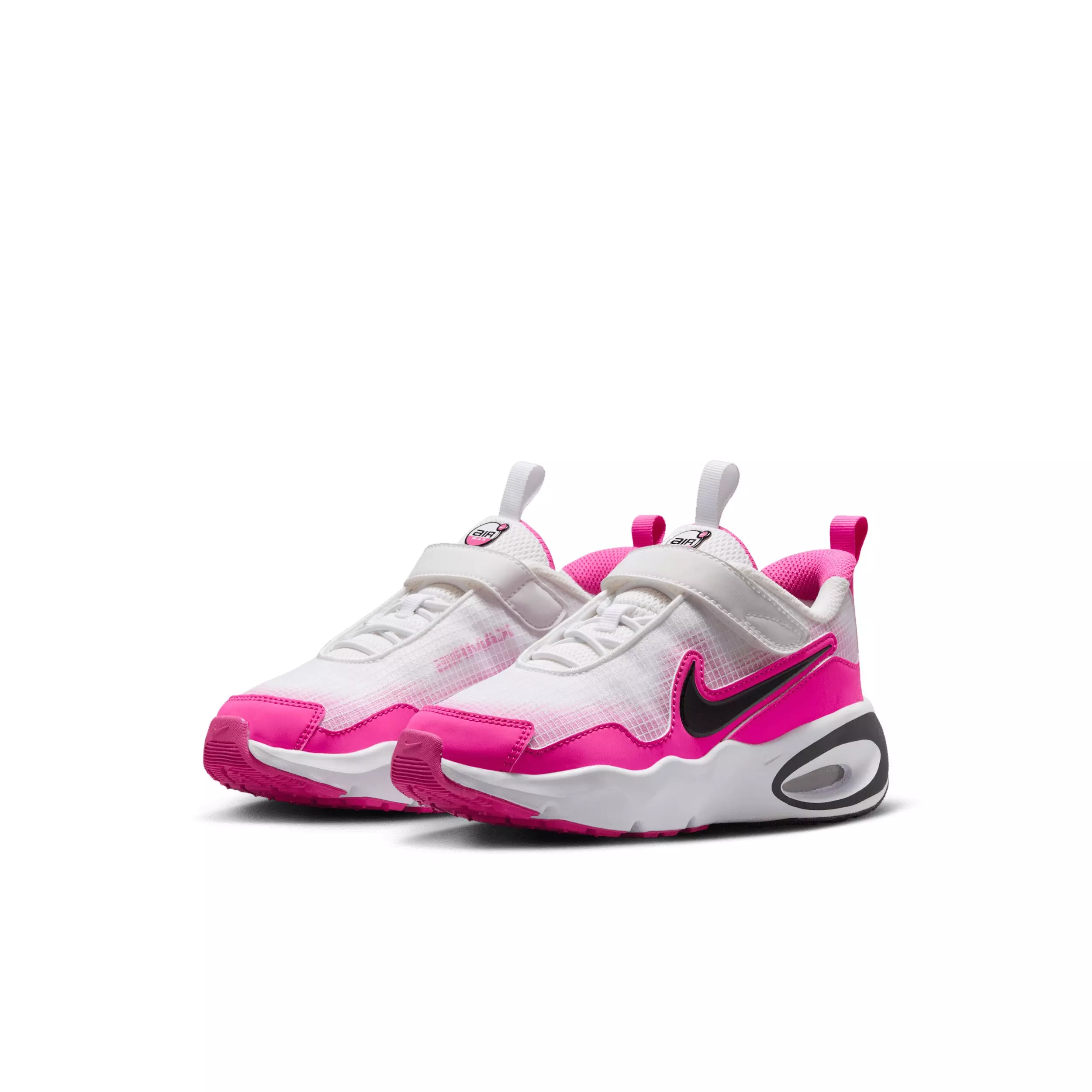 Nike Air Max Nova "White/Laser Fuchsia/Black" Preschool Boys' Shoe - WHITE/FUCHSIA/BLACK