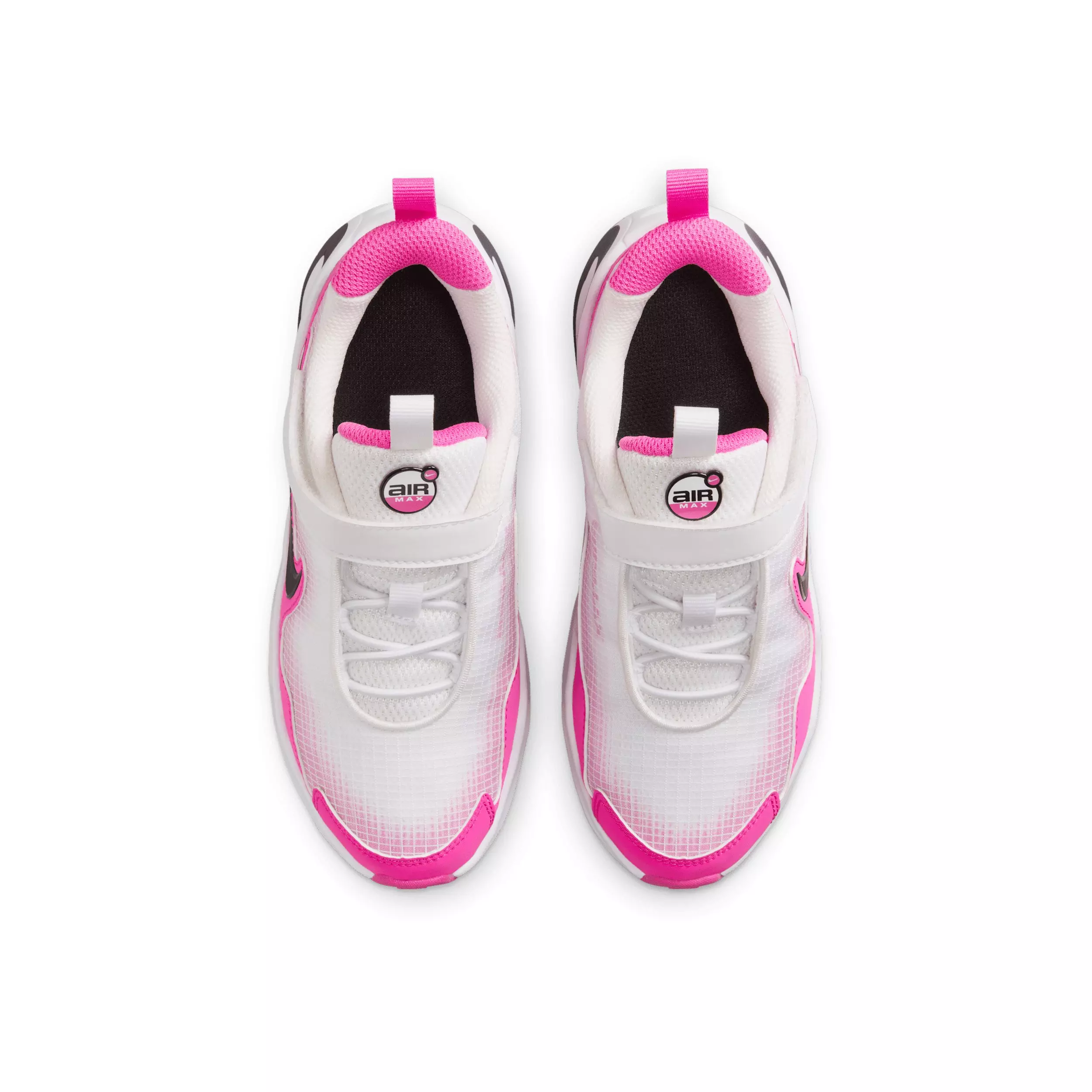 Nike Air Max Nova "White/Laser Fuchsia/Black" Preschool Boys' Shoe - WHITE/FUCHSIA/BLACK