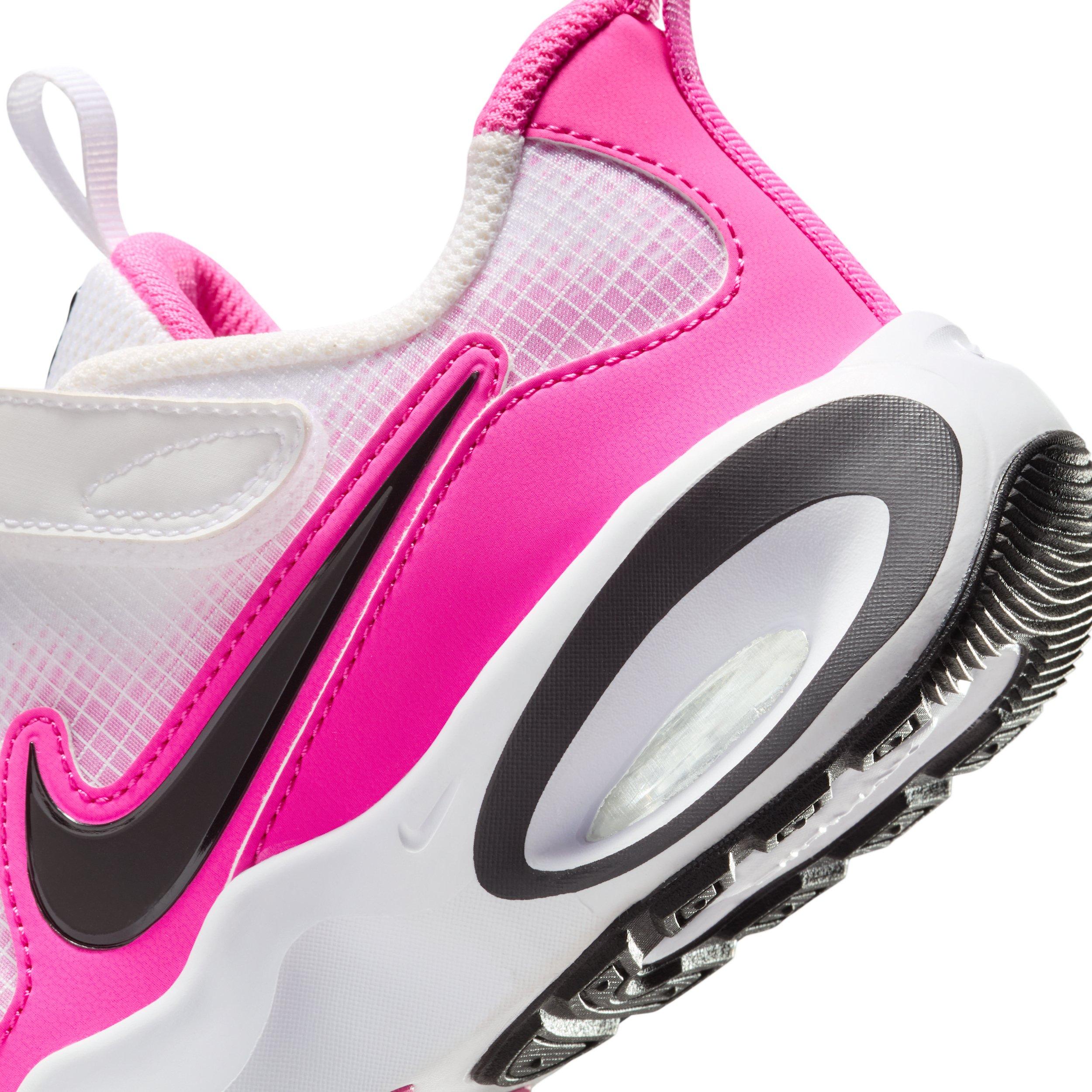 Nike Air Max Nova Preschool Boys' "White/Laser Fuchsia/Black" Shoe