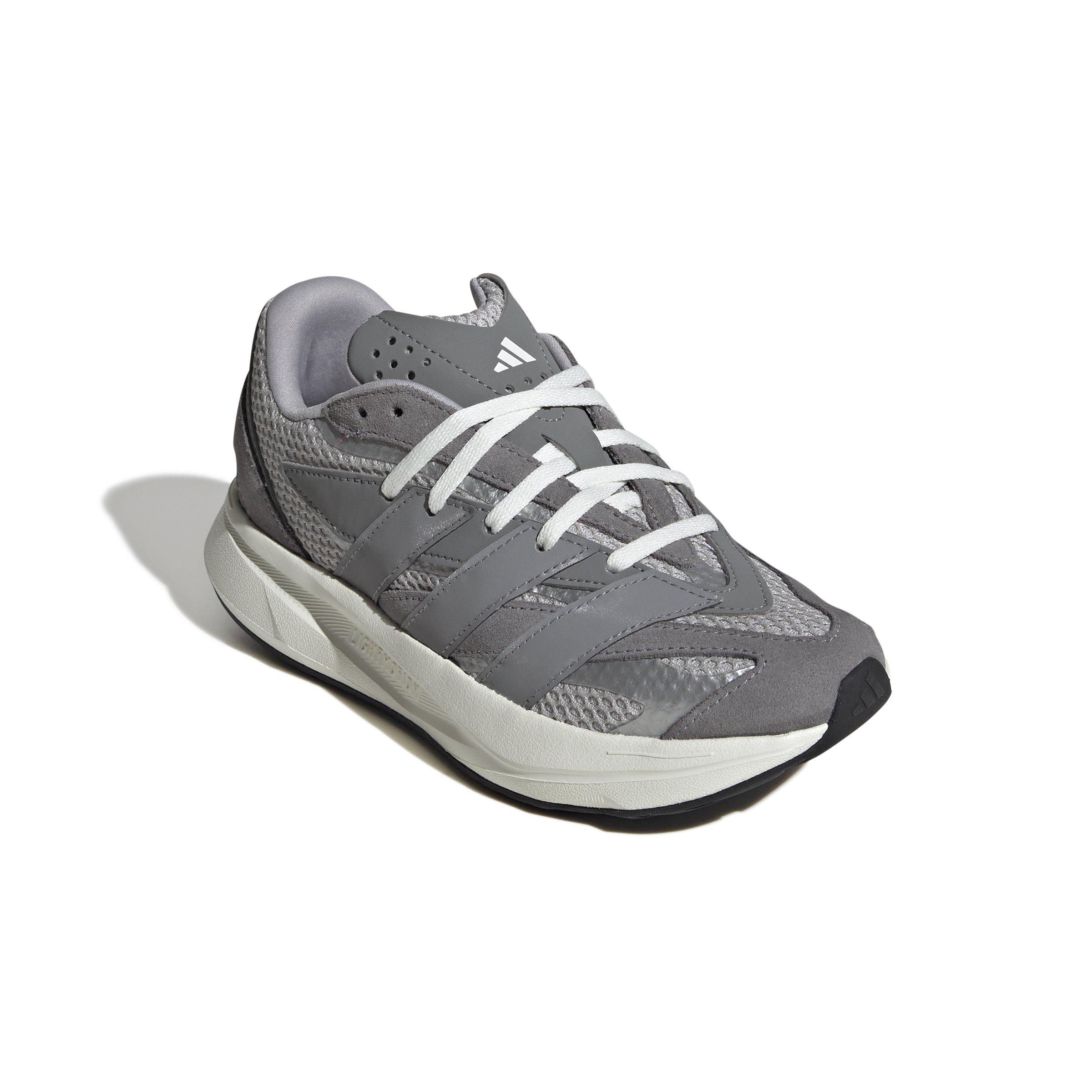 adidas Lightblaze Grade School Boys' "Grey Two/Grey Three/Silver Metallic" Shoe