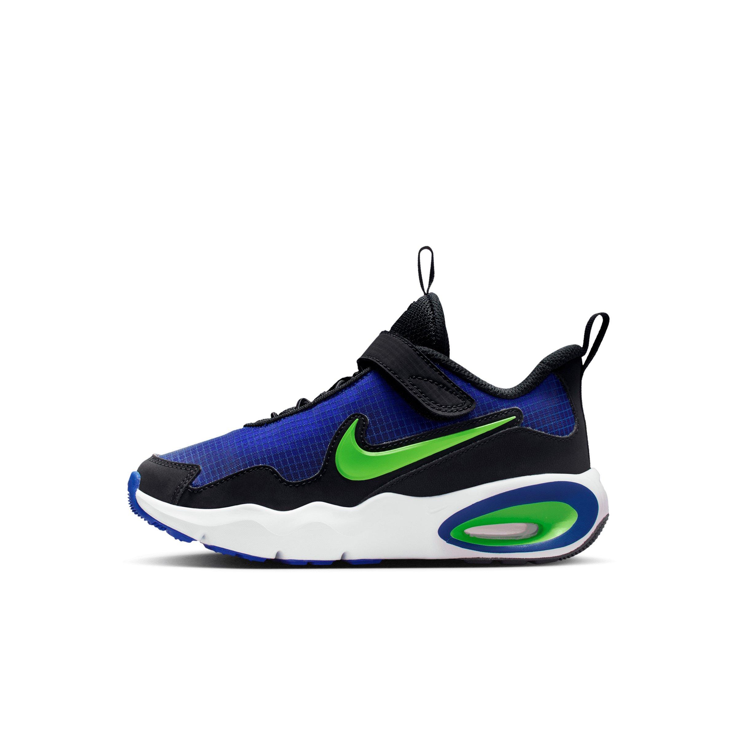 Nike Air Max Nova Preschool Boys' "Racer Blue/Black/White/Green Strike" Shoe