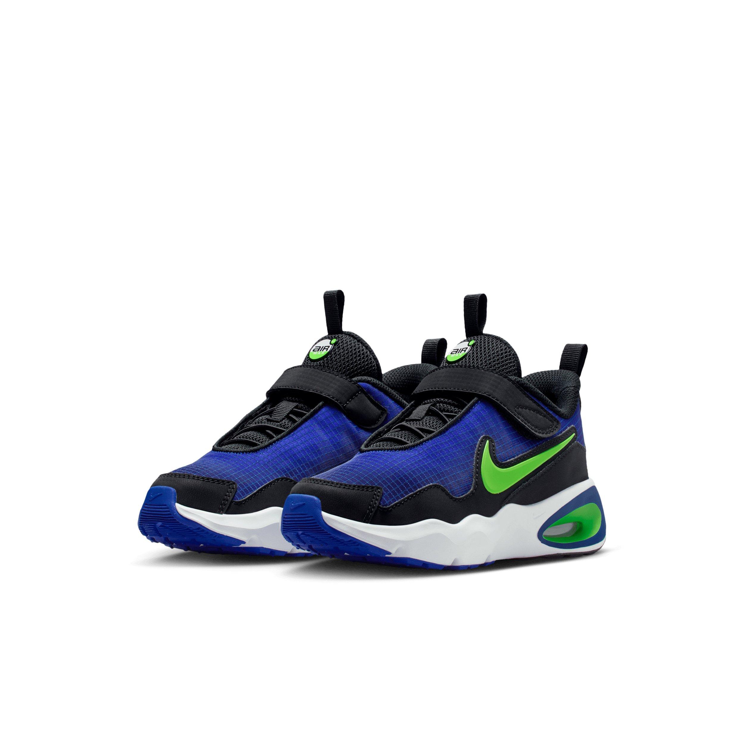 Nike Air Max Nova Preschool Boys' "Racer Blue/Black/White/Green Strike" Shoe