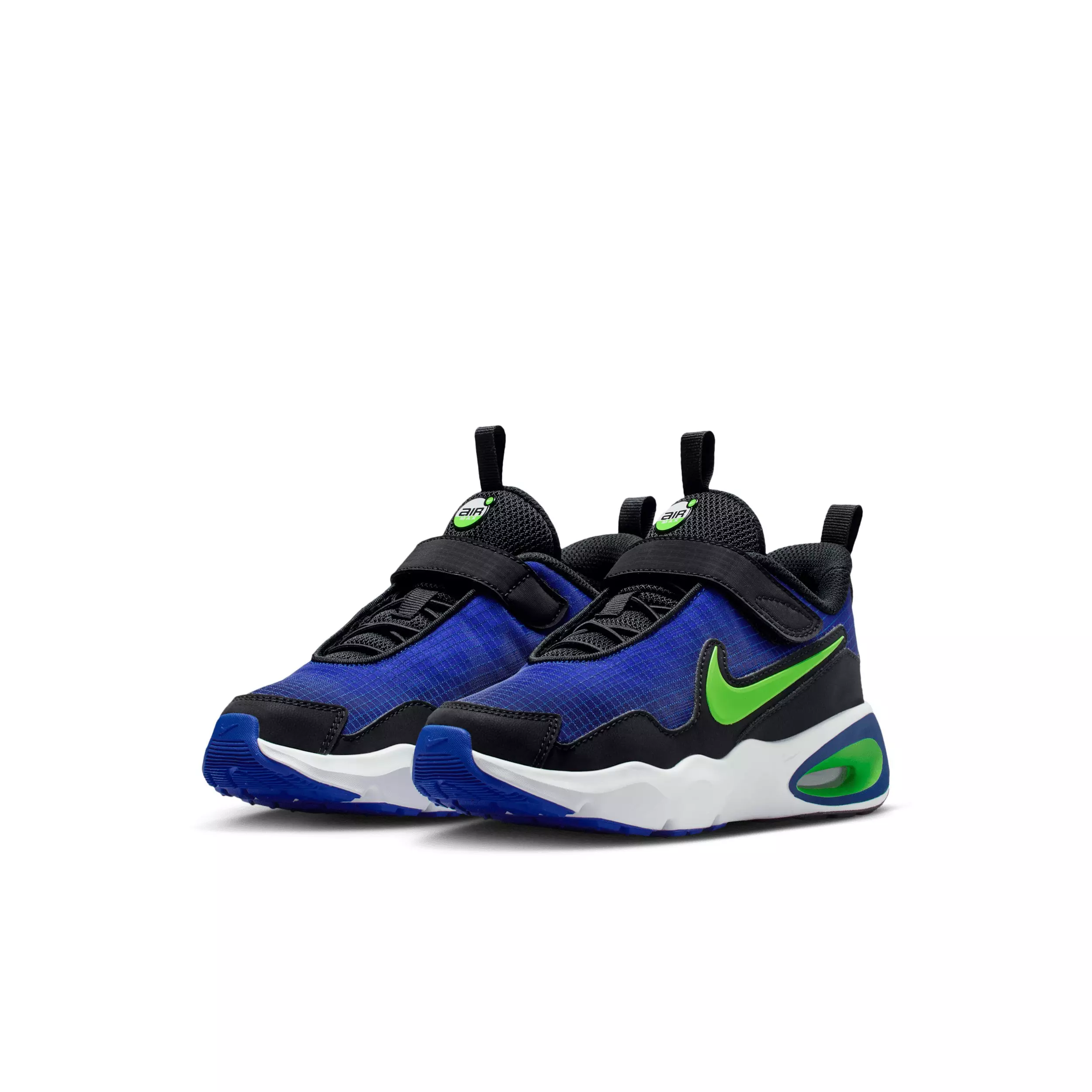 Nike Air Max Nova "Racer Blue/Black/White/Green Strike" Preschool Boys' Shoe - BLUE/BLACK/WHITE/GREEN