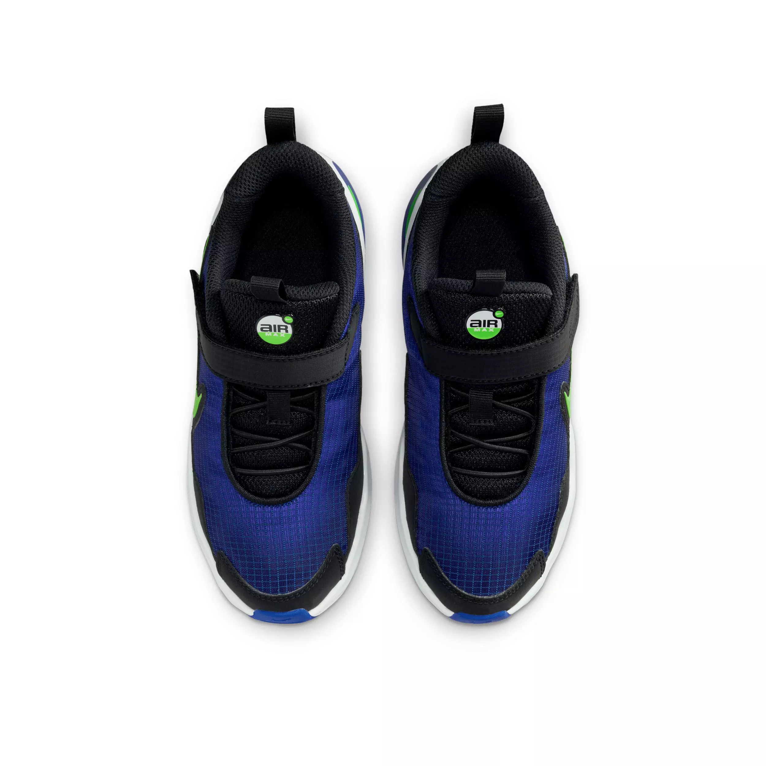 Nike Air Max Nova "Racer Blue/Black/White/Green Strike" Preschool Boys' Shoe - BLUE/BLACK/WHITE/GREEN
