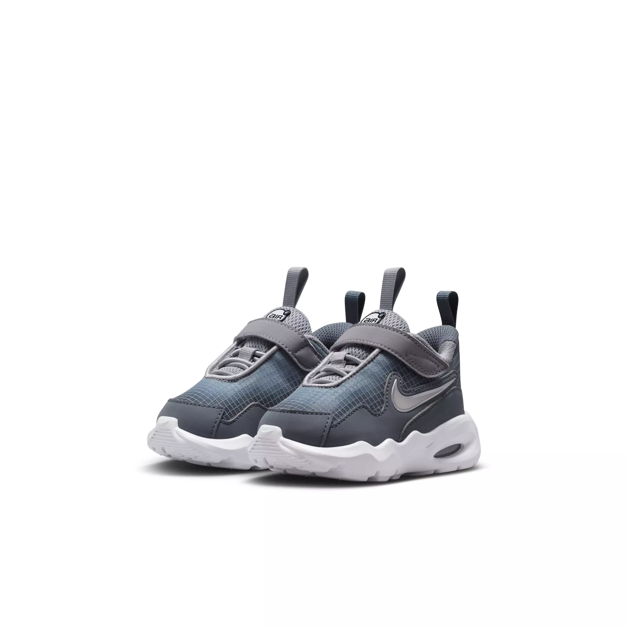Nike Air Max Nova "Cement Grey/Light Carbon/Ghost/Metallic Silver" Infant Boys' Shoe - GREY/LT CARBON/GHOST/SILVER