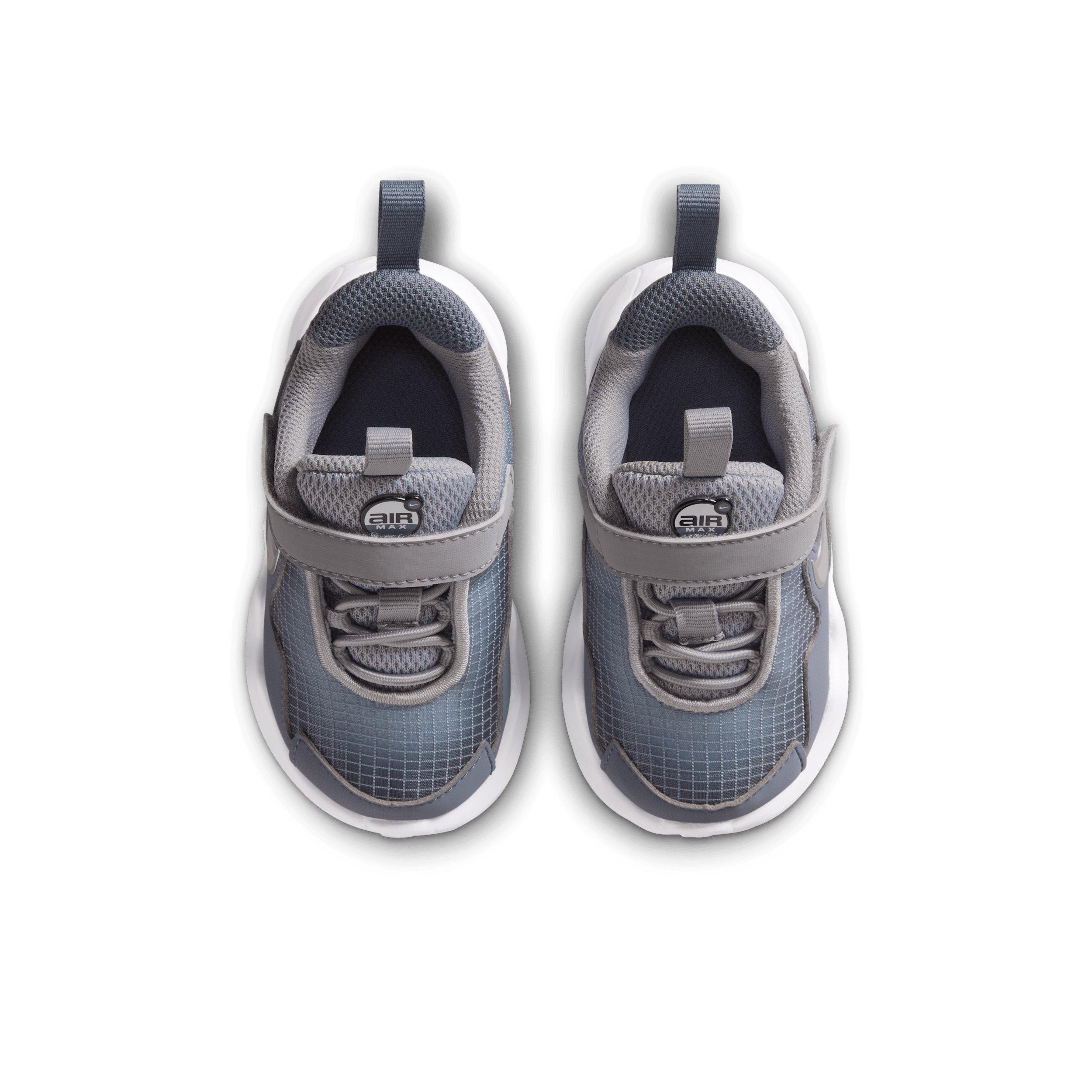 Nike Air Max Nova Infant Boys' "Cement Grey/Light Carbon/Ghost/Metallic Silver" Shoe