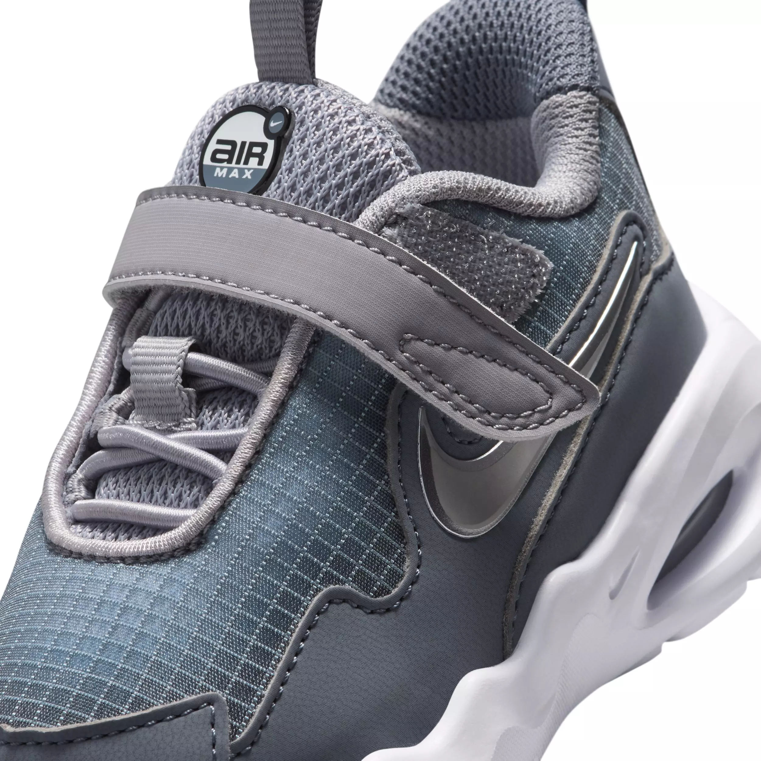 Nike Air Max Nova "Cement Grey/Light Carbon/Ghost/Metallic Silver" Infant Boys' Shoe - GREY/LT CARBON/GHOST/SILVER