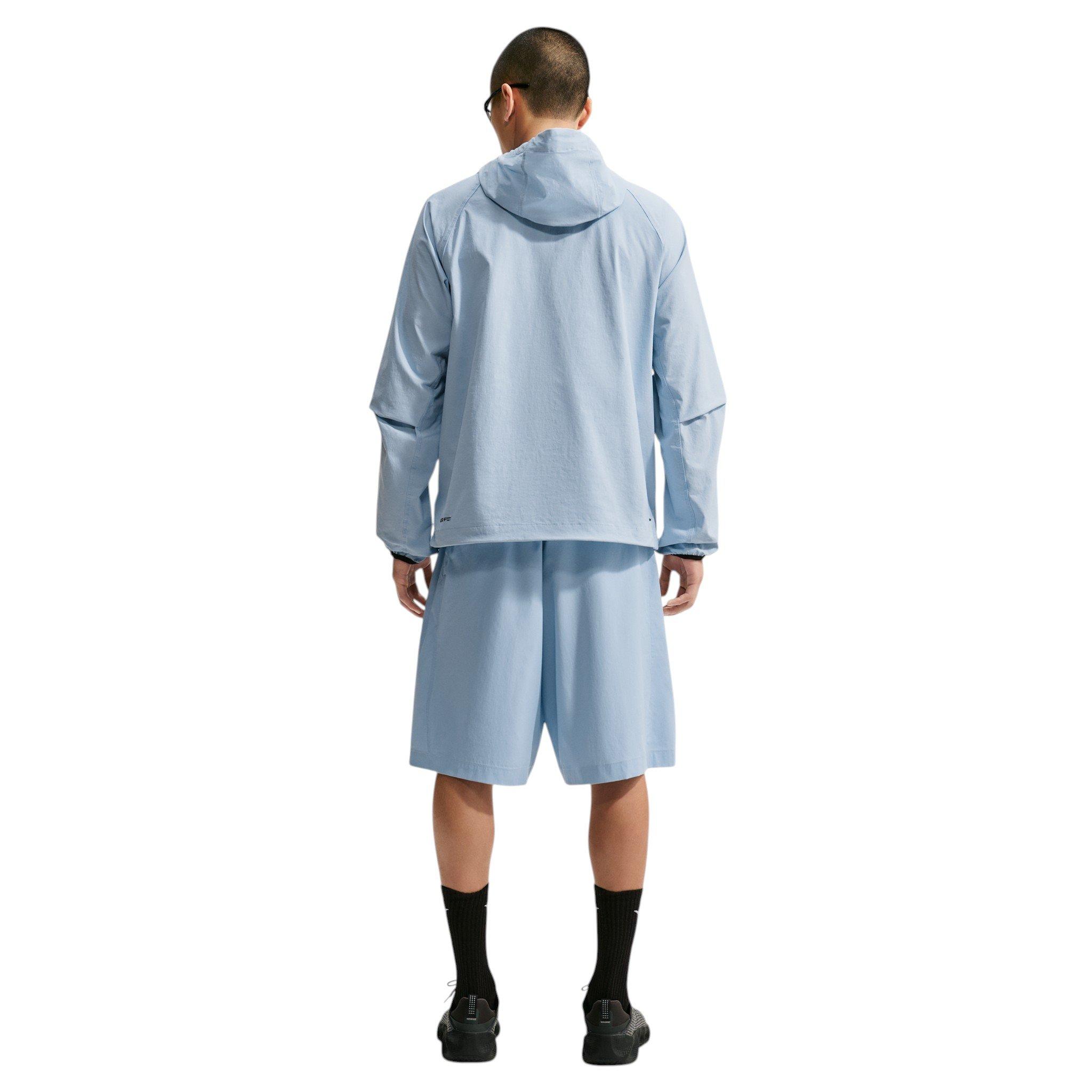 Nike Men's Tech Dri-FIT Woven Full-Zip Windrunner Jacket - BLUE