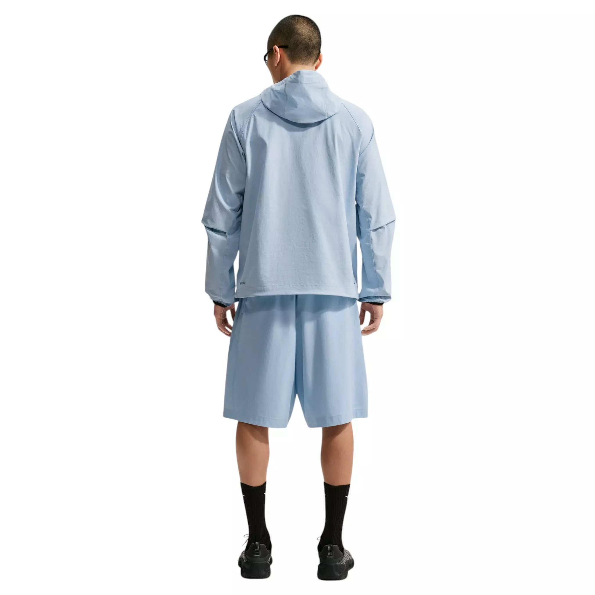 Nike Men's Tech Dri-FIT Woven Full-Zip Windrunner Jacket - BLUE