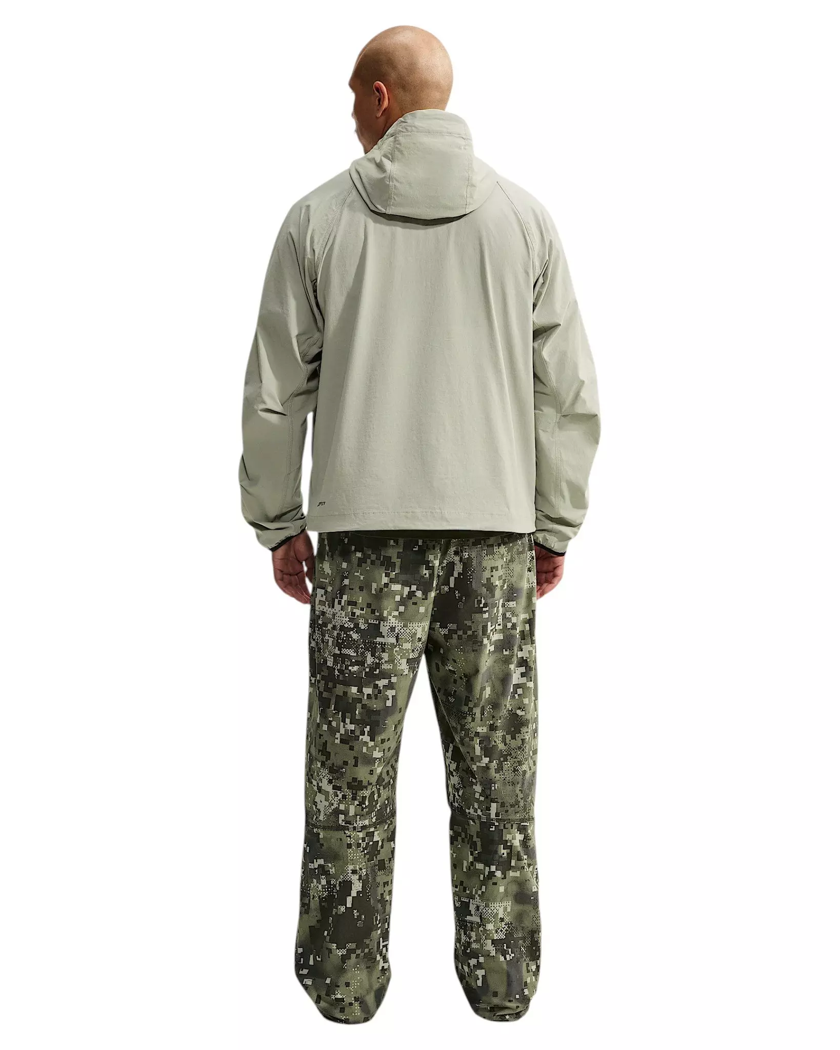 Nike Men's Tech Dri-FIT Woven Full-Zip Windrunner Jacket - GREEN