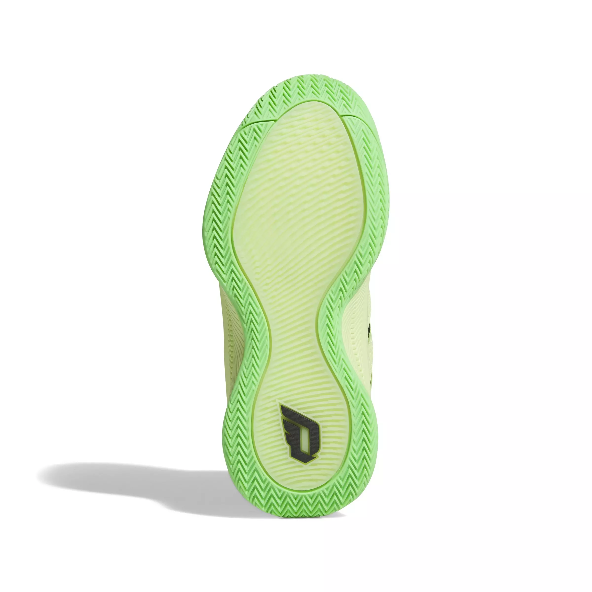 adidas Dame Certified 3 "Pulse Lime/Core Black/Screaming Green" Grade School Boys' Basketball Shoe - LIME/BLACK/GREEN