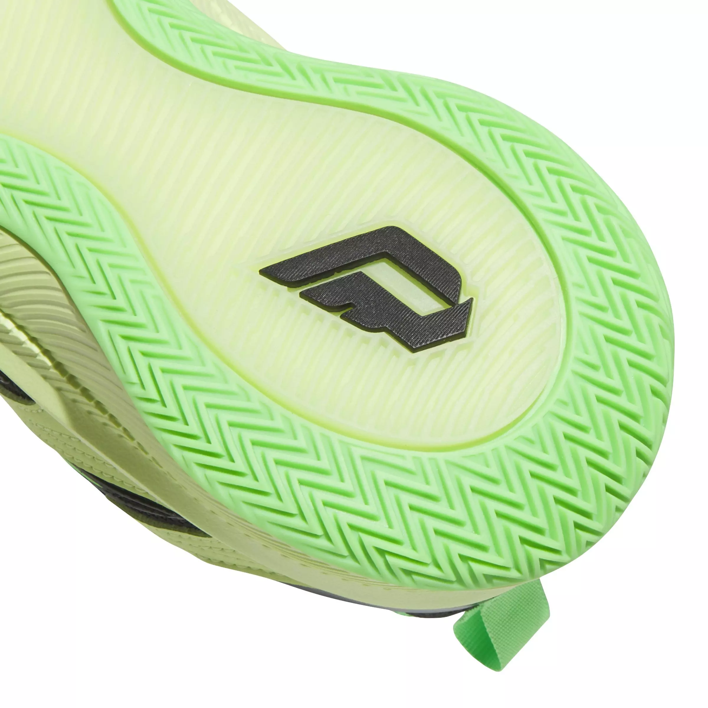 adidas Dame Certified 3 "Pulse Lime/Core Black/Screaming Green" Grade School Boys' Basketball Shoe - LIME/BLACK/GREEN