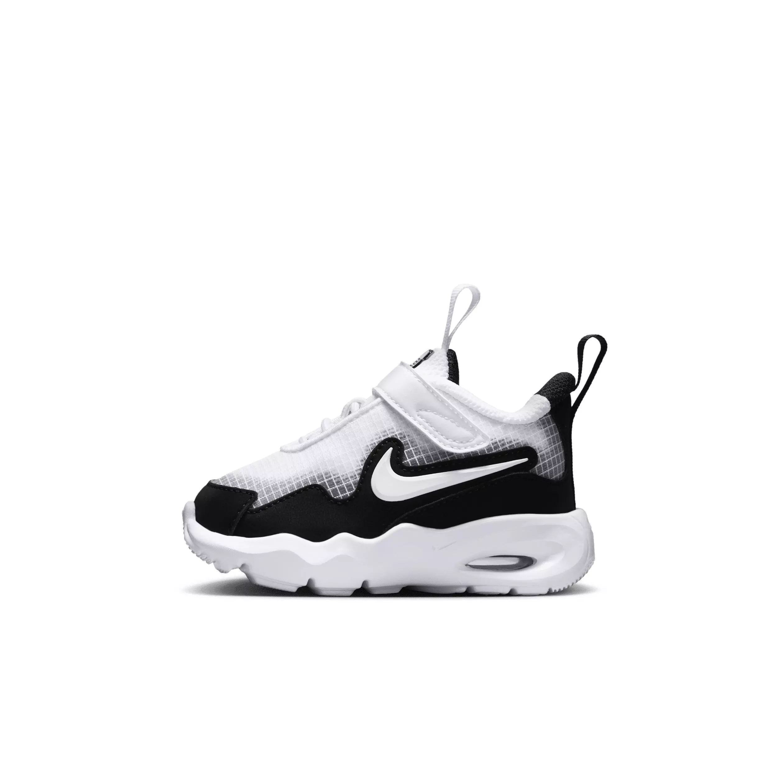 Nike Air Max Nova "White/Black/Wolf Grey/White" Infant Boys' Shoe - WHITE/BLACK/GREY/WHITE