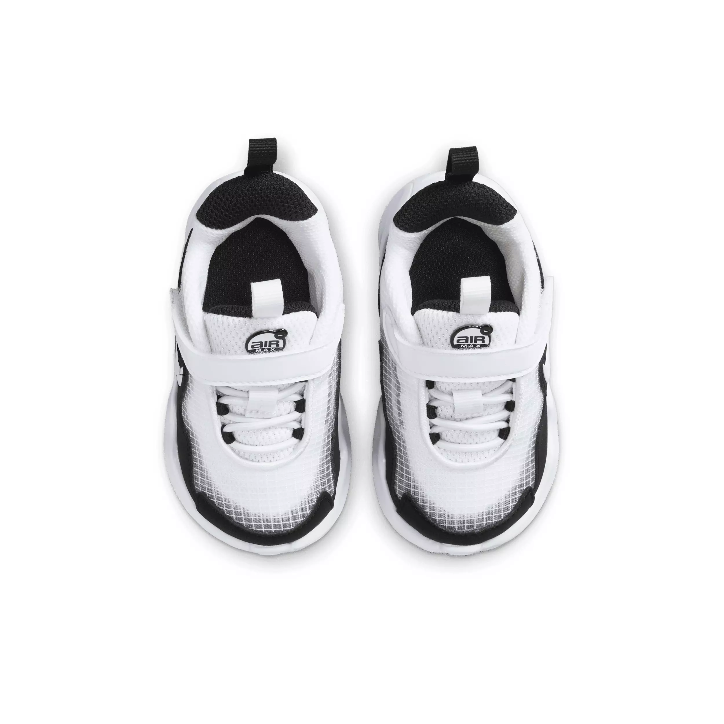 Nike Air Max Nova "White/Black/Wolf Grey/White" Infant Boys' Shoe - WHITE/BLACK/GREY/WHITE