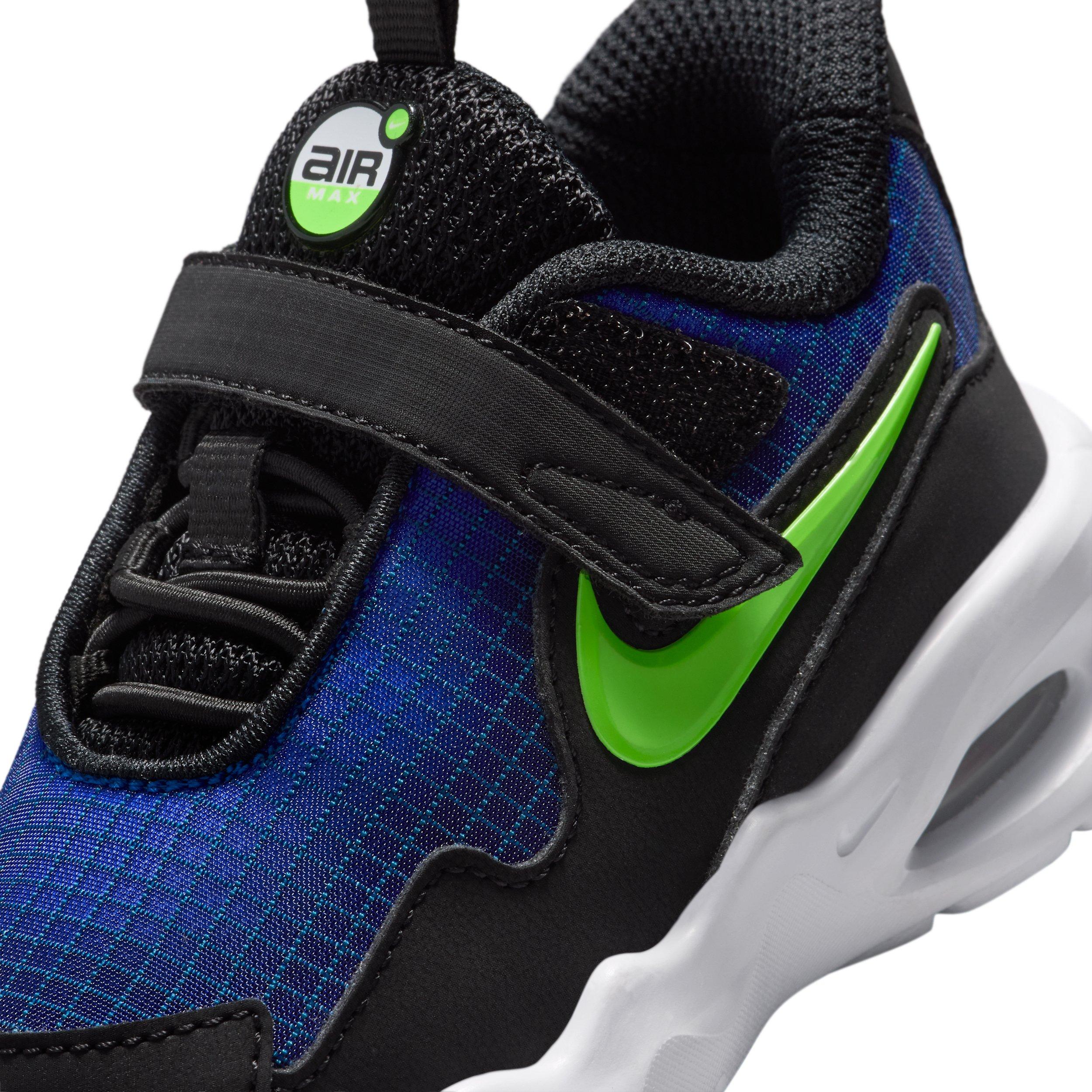 Nike Air Max Nova Infant Boys' "Racer Blue/Black/White/Green Strike" Shoe