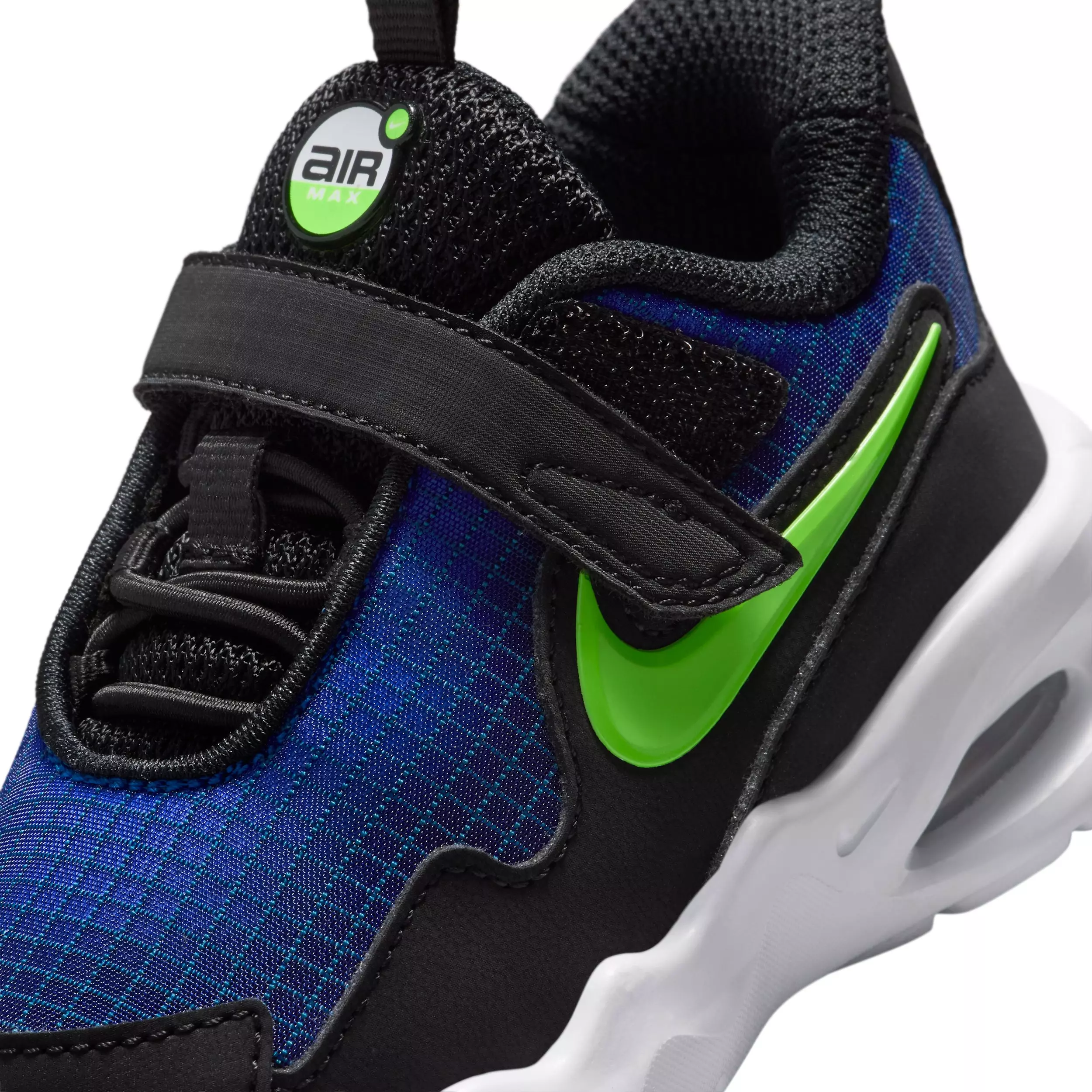 Nike Air Max Nova "Racer Blue/Black/White/Green Strike" Infant Boys' Shoe - BLUE/BLACK/WHITE/GREEN