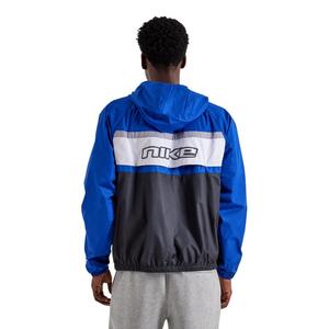 Nike Men's Windruner Lined 26 Remix Jacket - Blue - BLUE