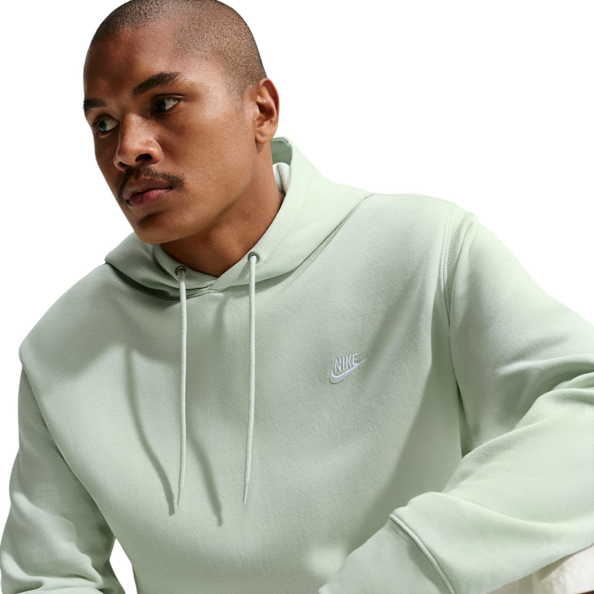 Nike Men's Club Pullover Fleece Hoodie - JADE