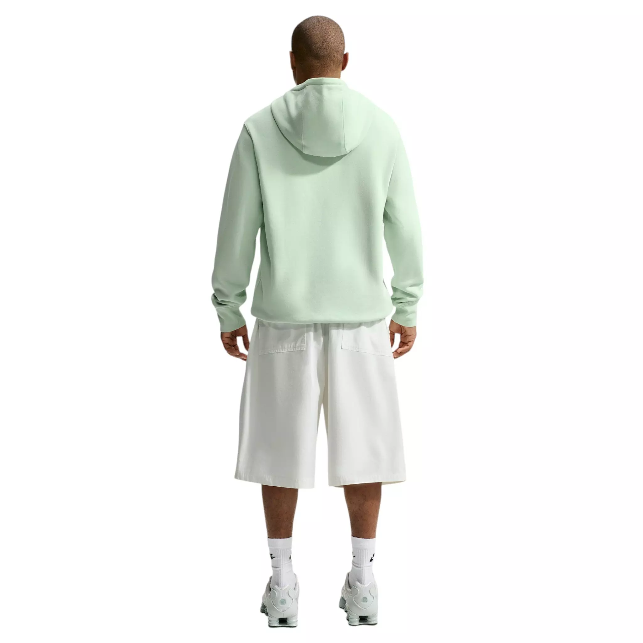 Nike Men's Club Pullover Fleece Hoodie - JADE