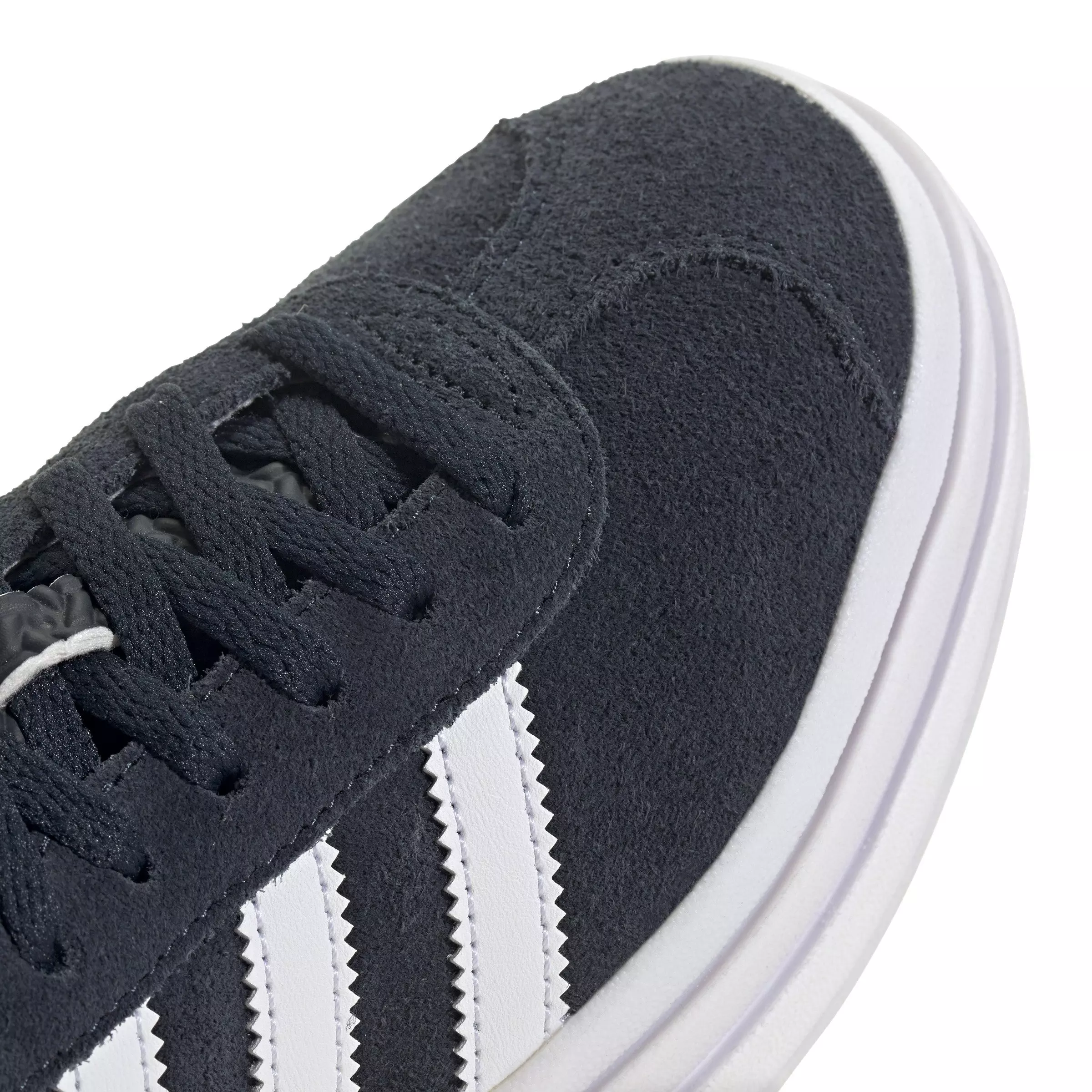 adidas Originals Gazelle Bold "Aurora Ink/Ftwr White/Gold Metallic" Grade School Girls' Shoe - INK/WHITE/GOLD