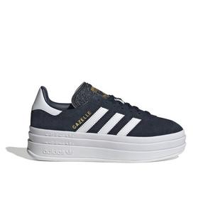 adidas Originals Gazelle Bold "Aurora Ink/Ftwr White/Gold Metallic" Grade School Girls' Shoe