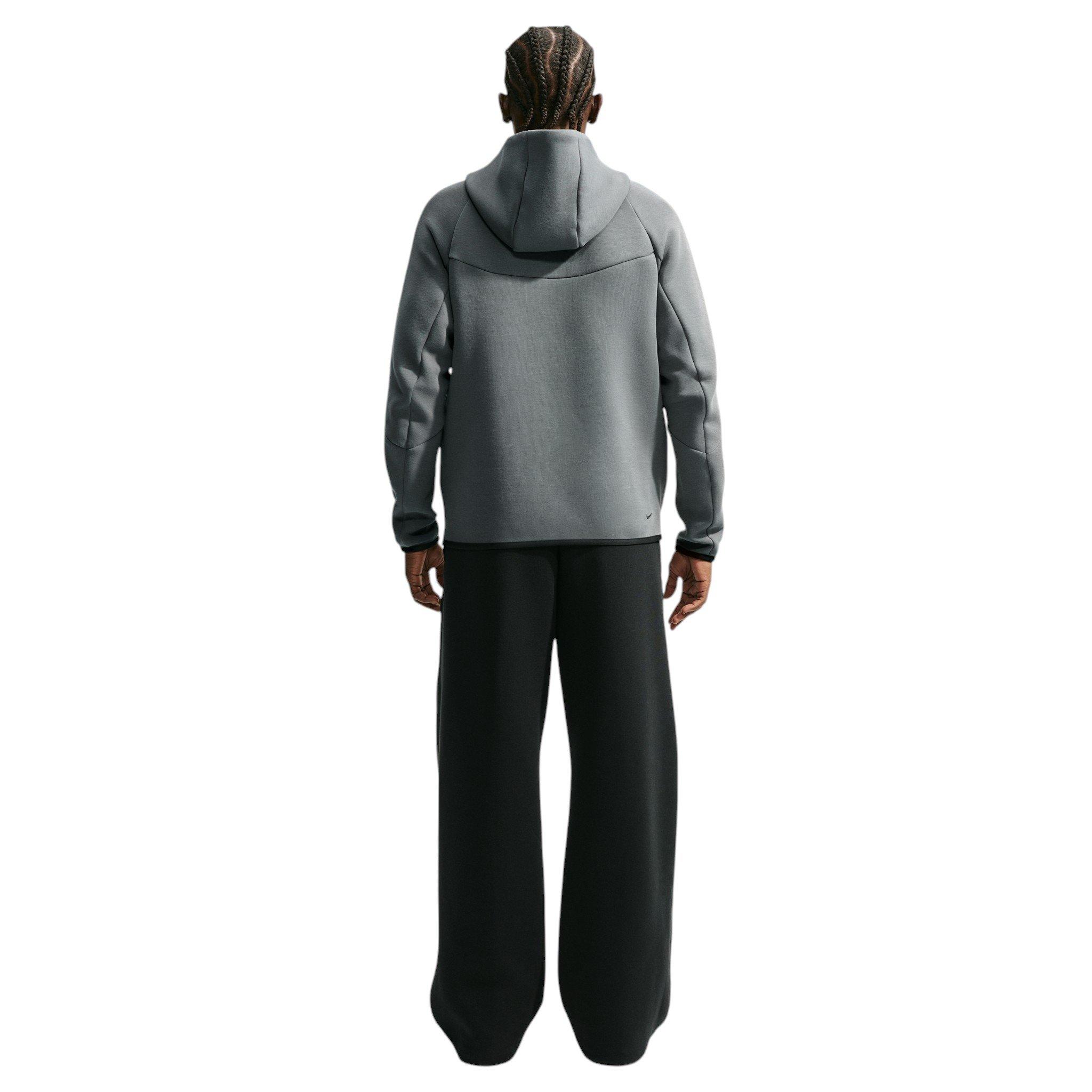 Nike Men's Tech Fleece Windrunner Full-Zip Jacket - GREY Thumbnail View 5
