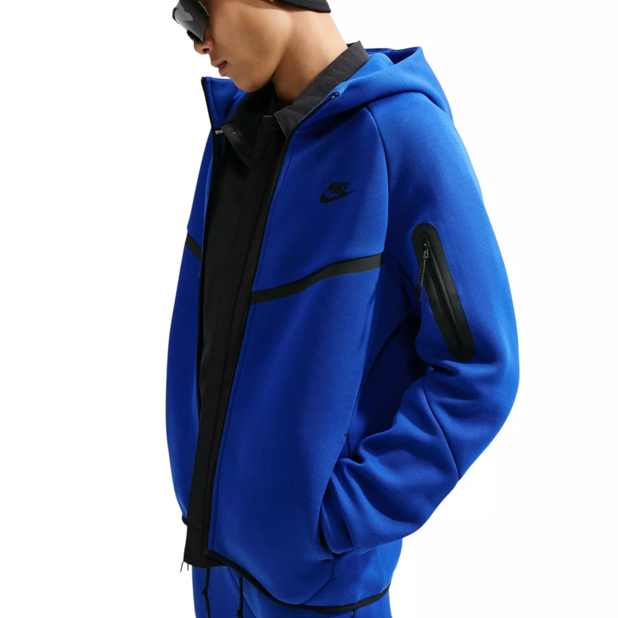 Nike Men's Tech Fleece Windrunner Full-Zip Jacket - BLUE