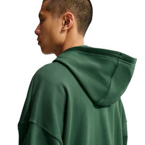 Nike Men's Sportswear Club Oversized French Terry Pullover Hoodie - Fir/Fir/White - FIR/FIR/WHITE