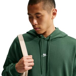 Nike Men's Sportswear Club Oversized French Terry Pullover Hoodie - Fir/Fir/White - FIR/FIR/WHITE