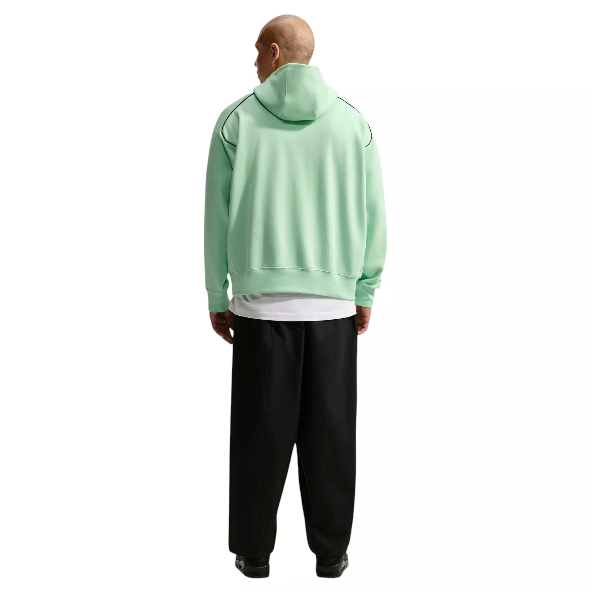 Nike Men's Air Fleece Pullover Hoodie - GREEN