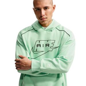 Nike Men's Air Fleece Pullover Hoodie - GREEN