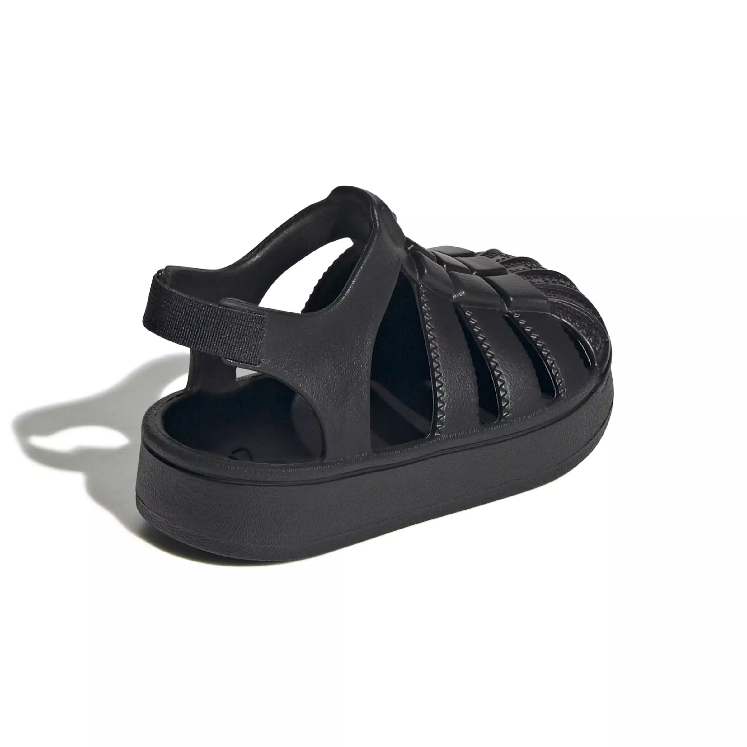 adidas Originals Superstar "Core Black/Core Black/Core Black" Infant Boys' Sandal - BLACK/BLACK/BLACK