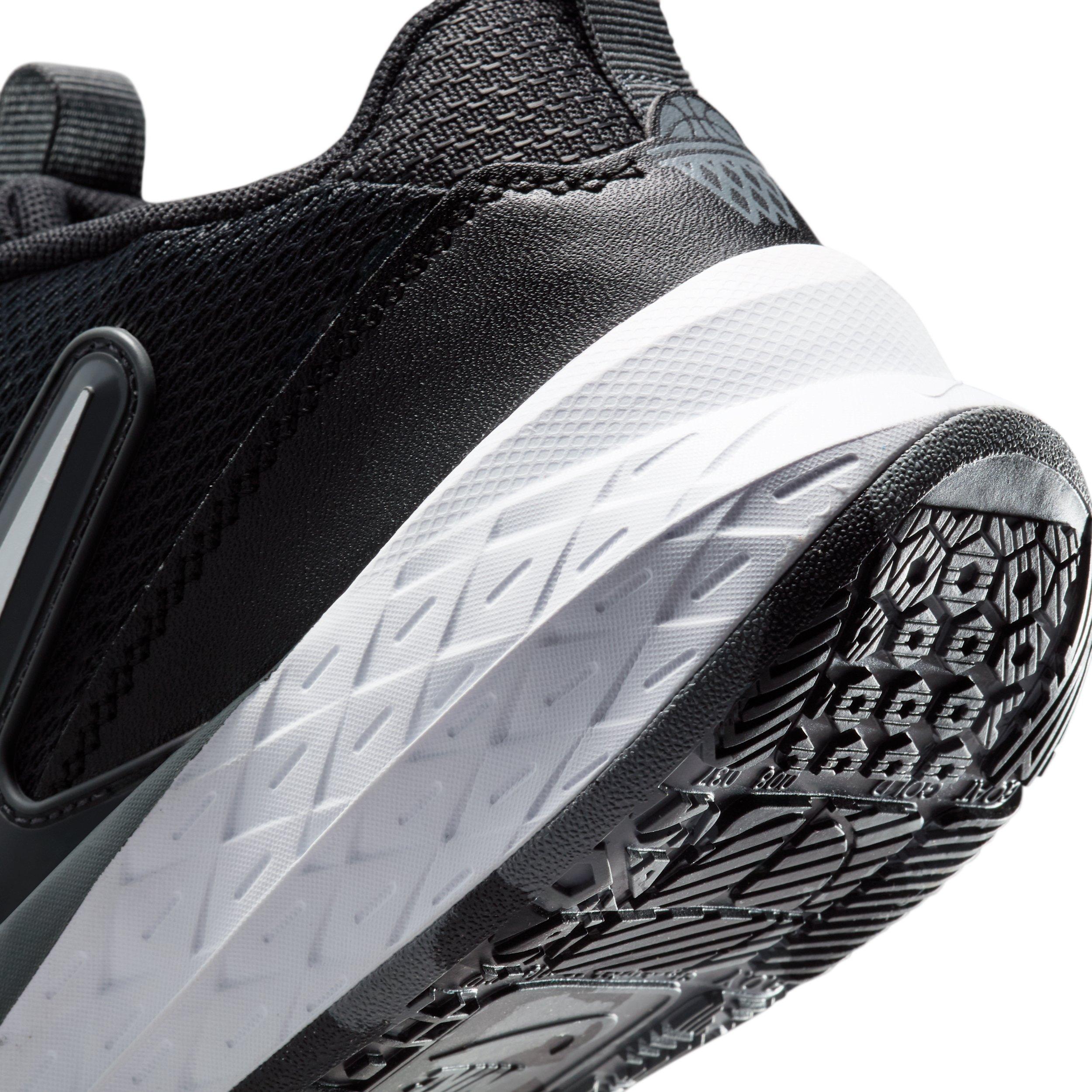 Nike Team Hustle D 12 Grade School Boys' "Black/Anthracite/White" Basketball Shoe