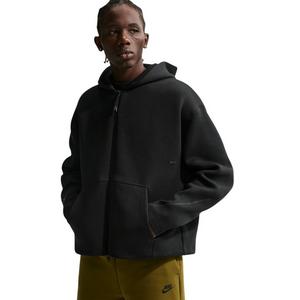 Nike Men's Tech Fleece Full-Zip Hoodie - BLACK