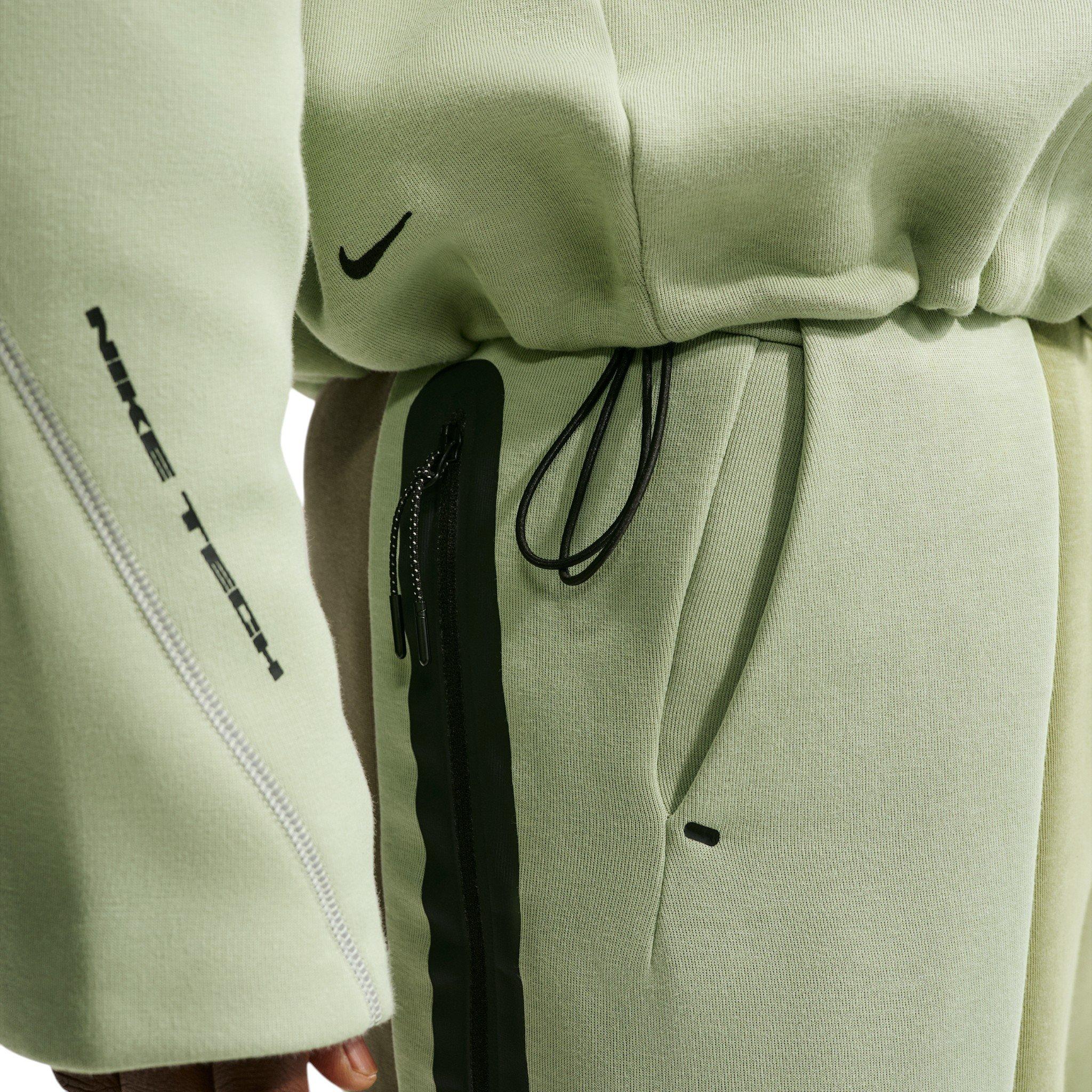 Nike Men's Tech Fleece Full-Zip Hoodie - GREEN