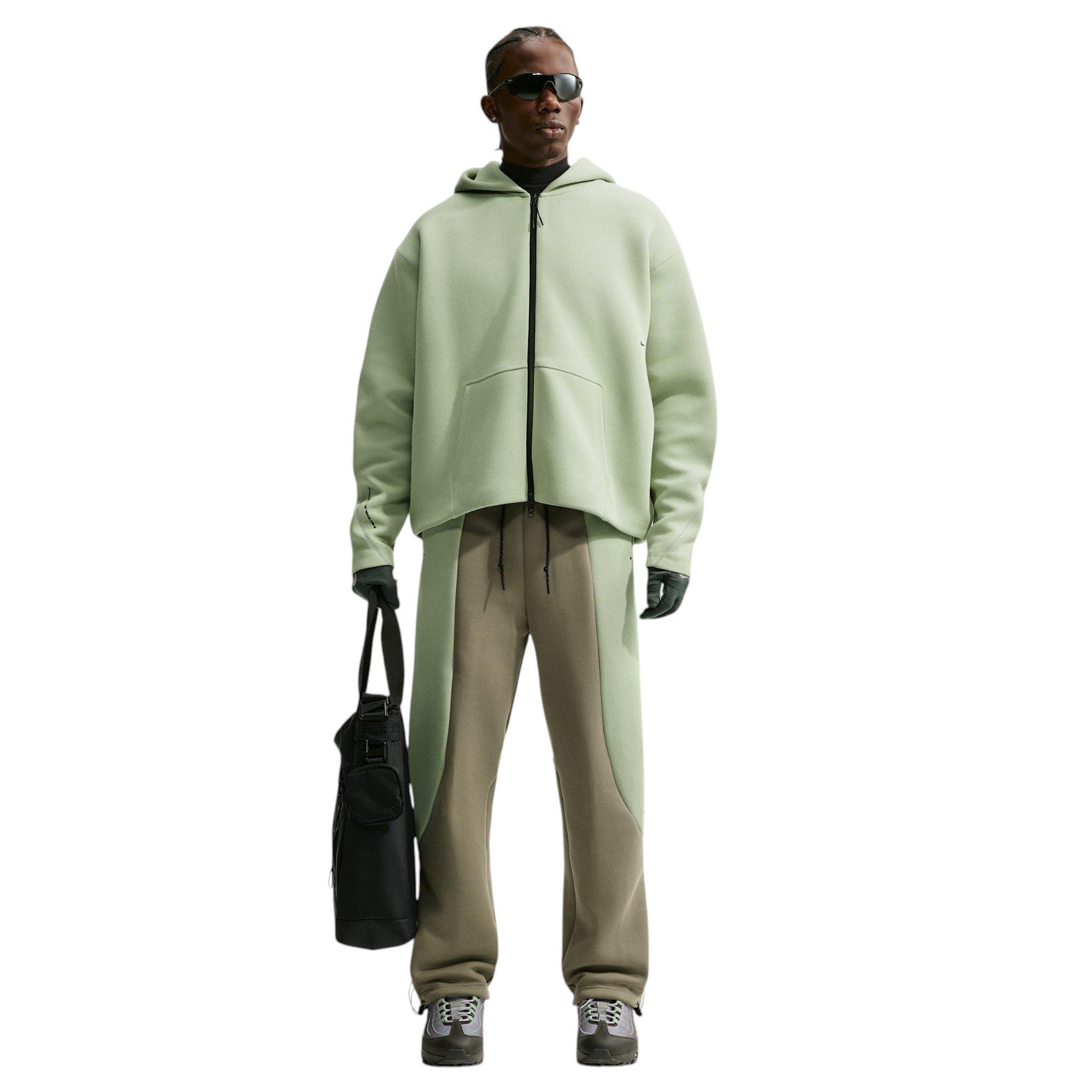 Nike Men's Tech Fleece Full-Zip Hoodie - GREEN