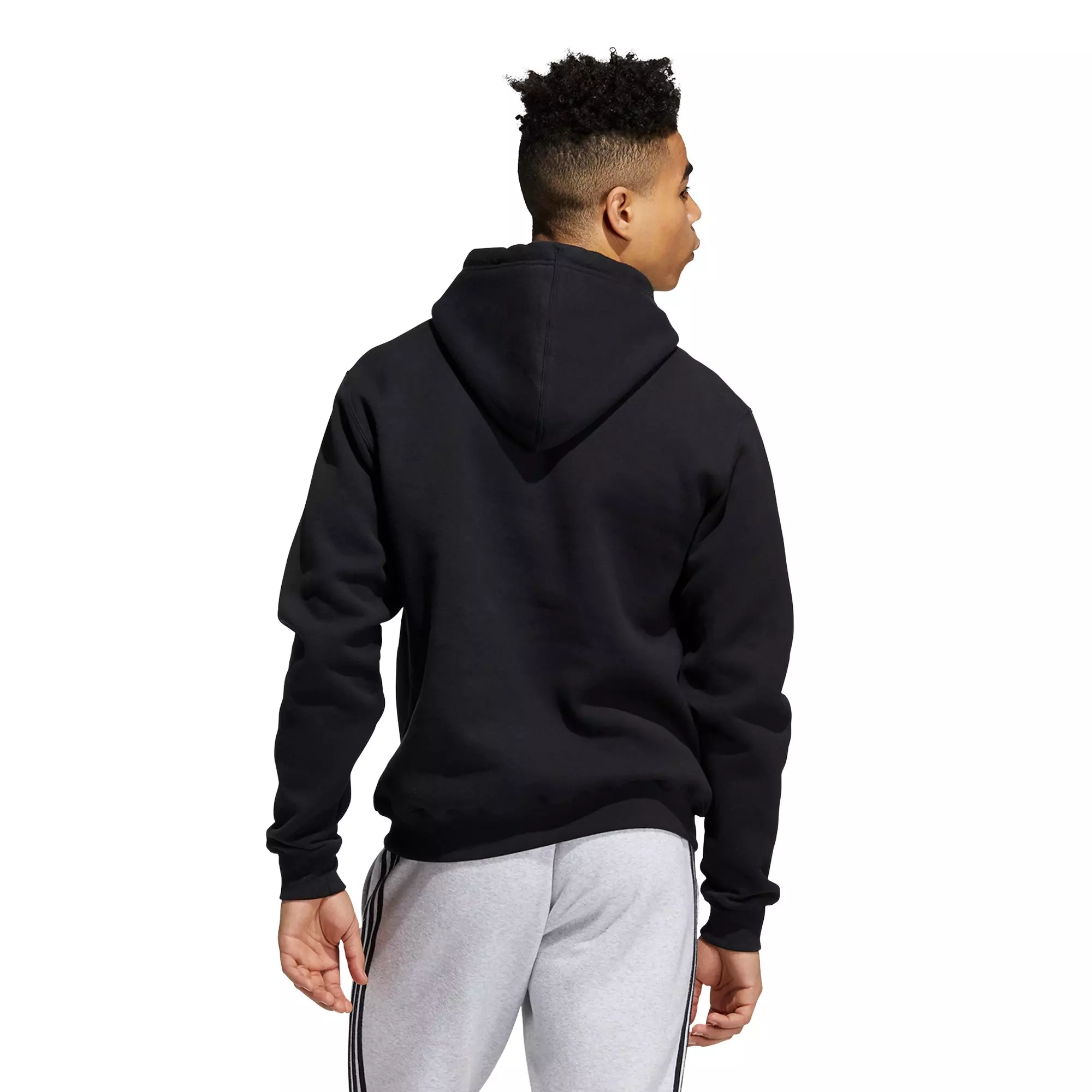 adidas Originals Men's OG Blank Black Hoodie - BLACK