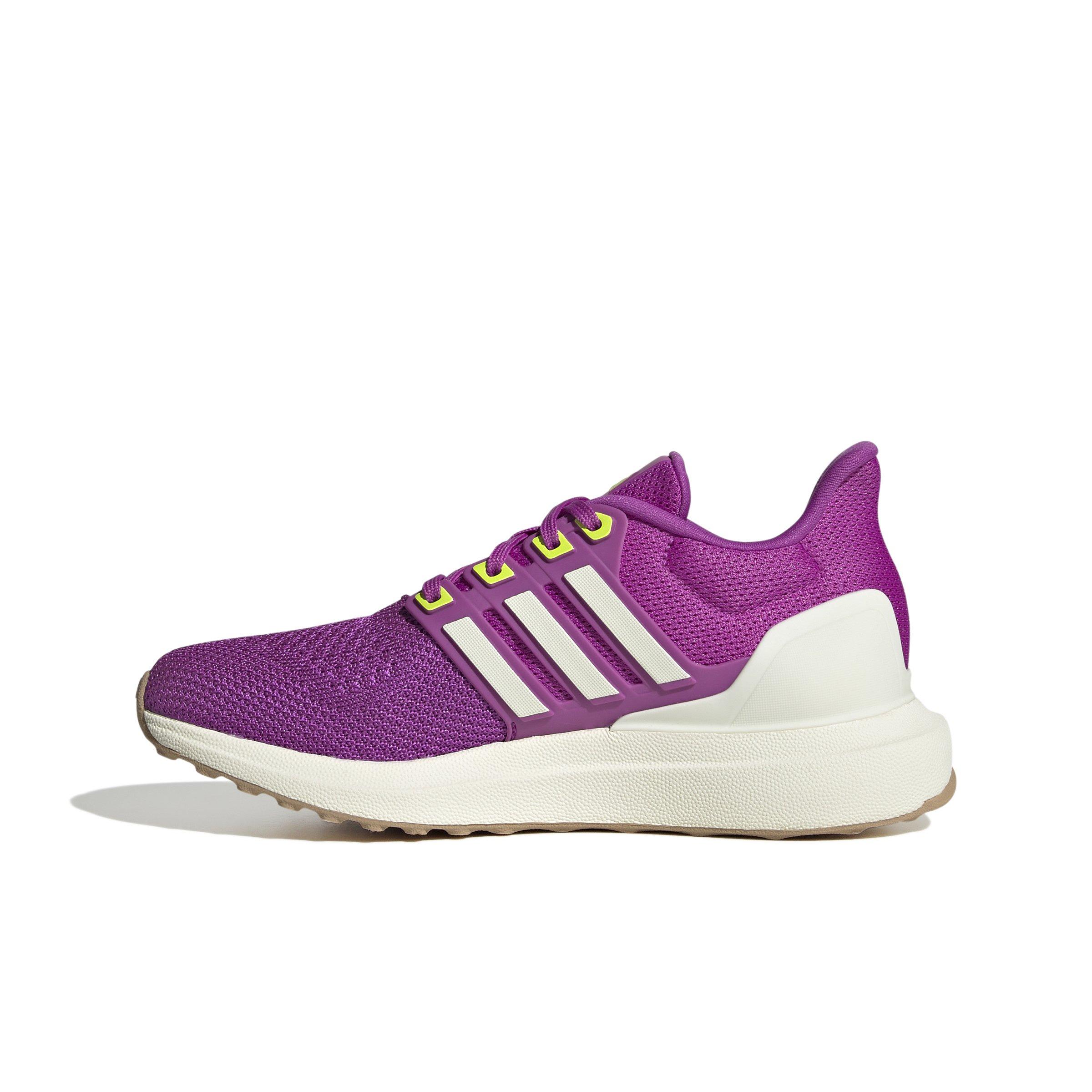 adidas Ultradream DNA "Flash Pink/Off White/Solar Slime" Grade School Girls' Shoe - PINK/OFF WHITE/SLIME Thumbnail View 2