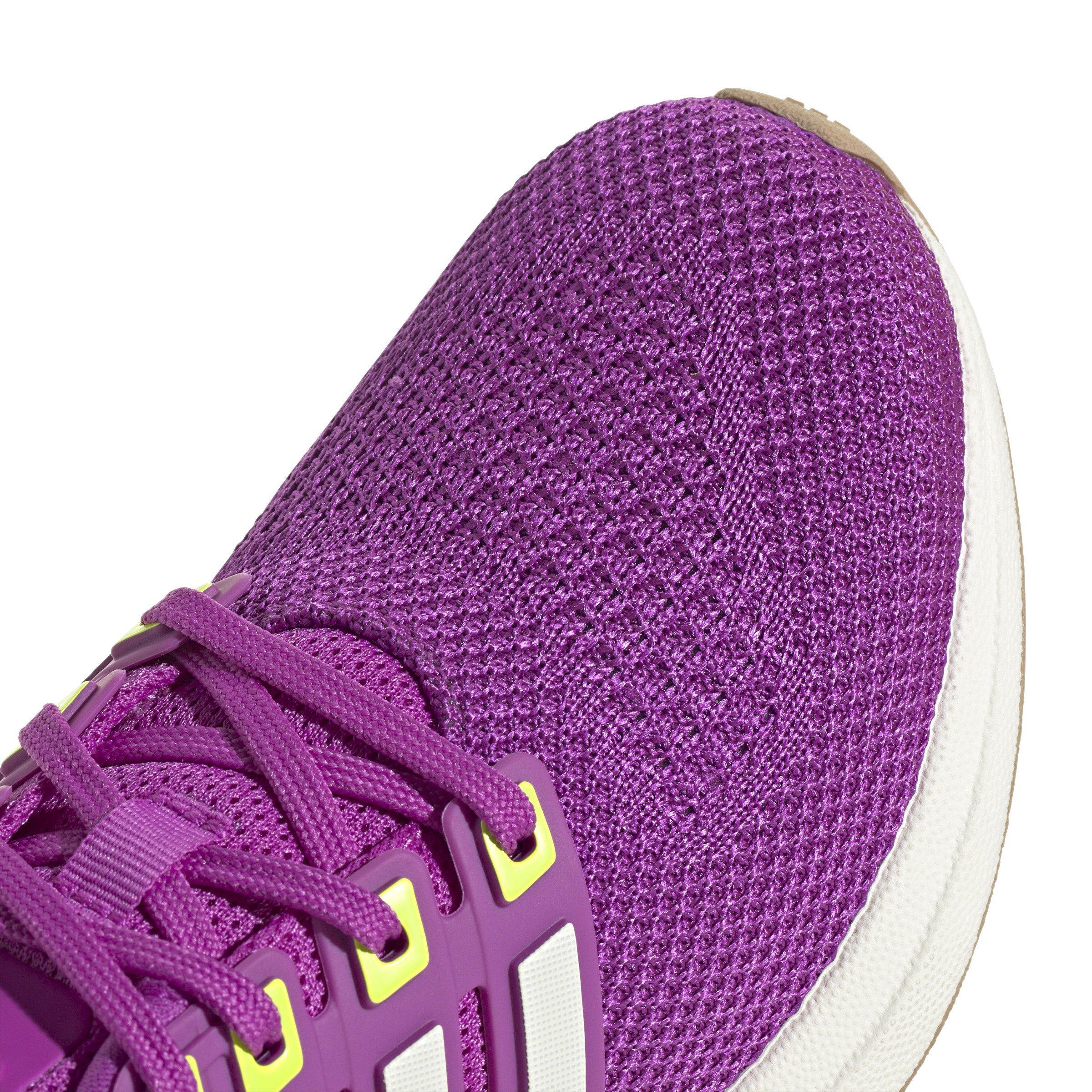 adidas Ultradream DNA "Flash Pink/Off White/Solar Slime" Grade School Girls' Shoe - PINK/OFF WHITE/SLIME Thumbnail View 7